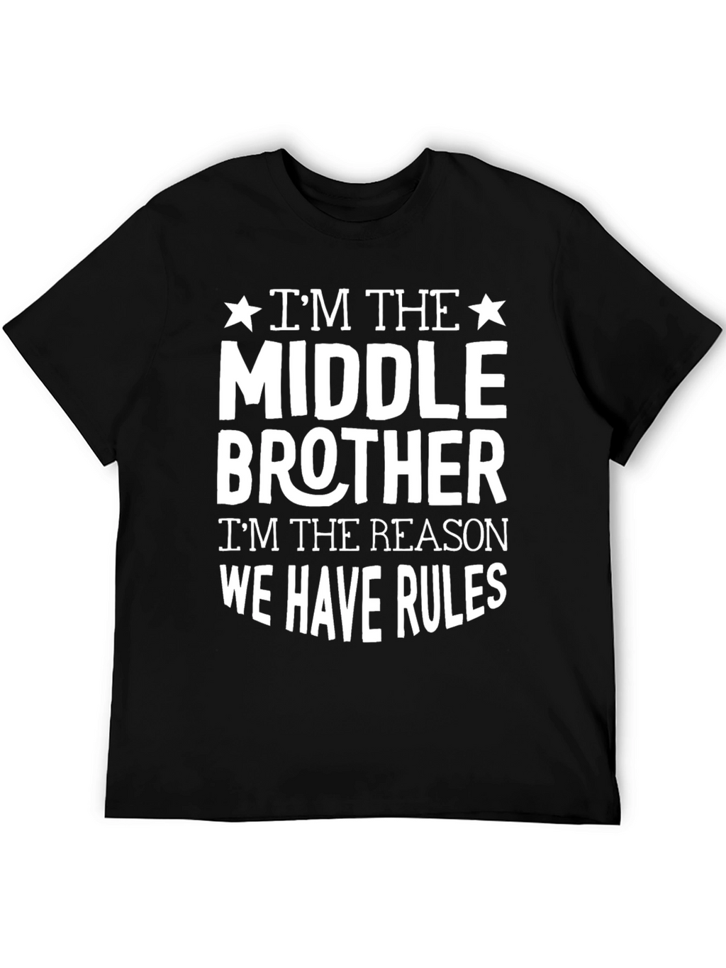 Middle Brother Rules T-Shirt