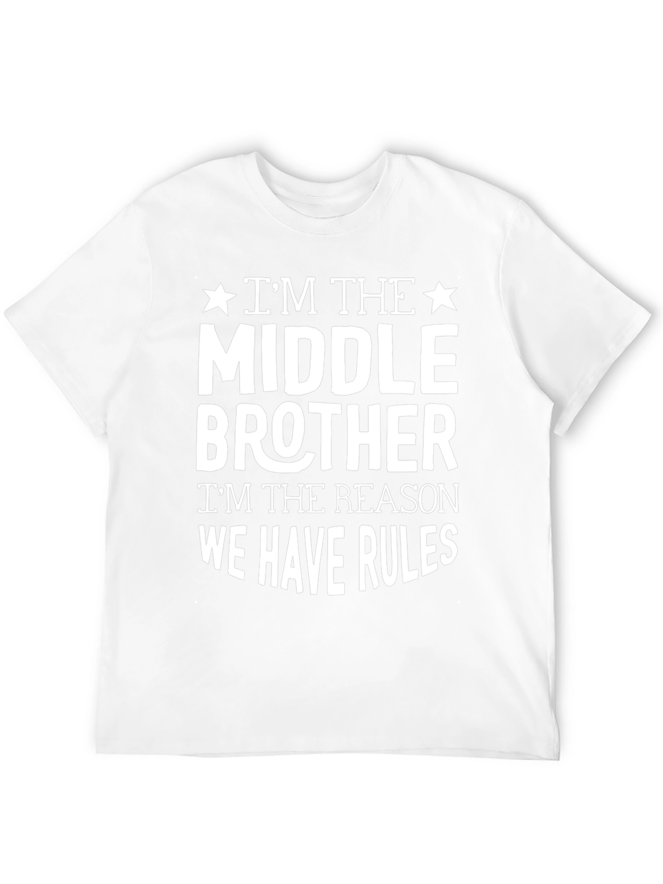 Middle Brother Rules T-Shirt