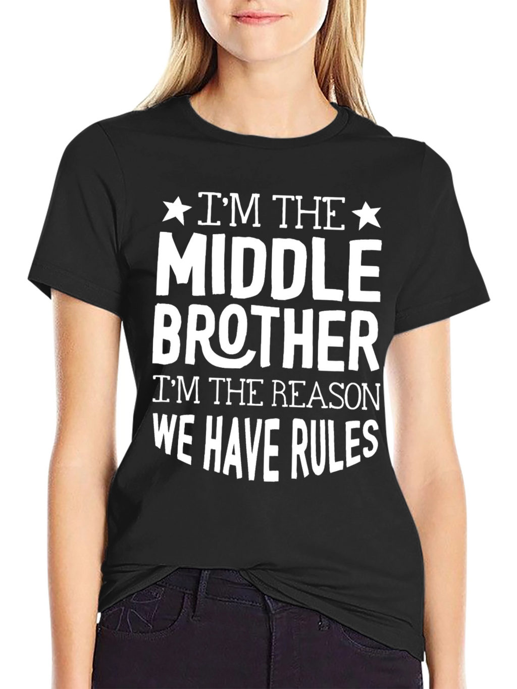 Middle Brother Rules T-Shirt