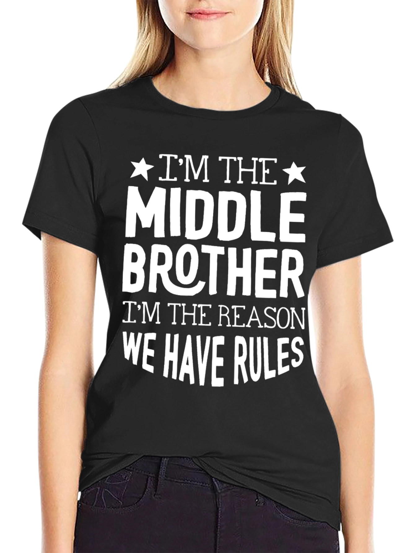 Middle Brother Rules T-Shirt