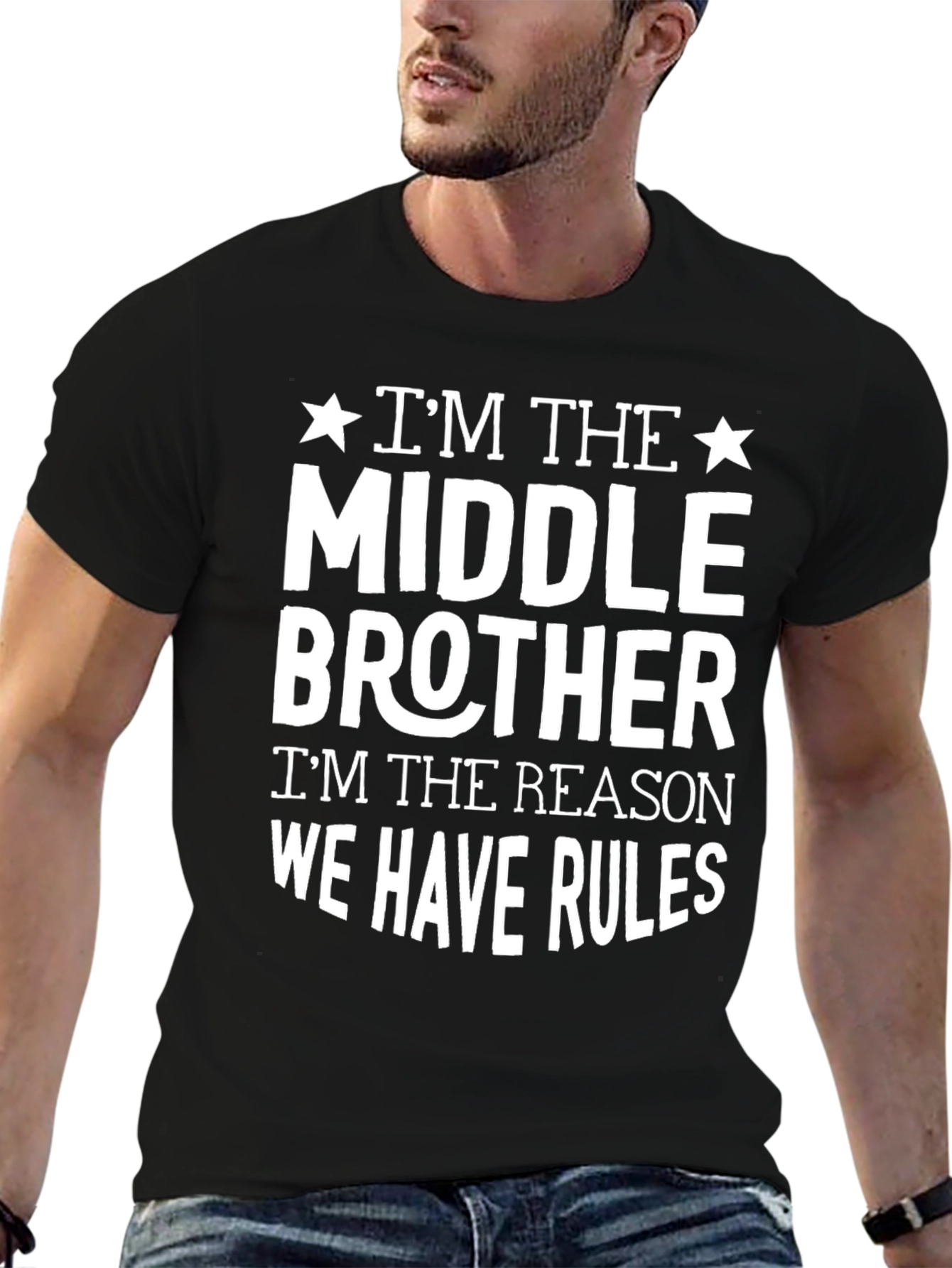 Middle Brother Rules T-Shirt