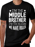 Middle Brother Rules T-Shirt