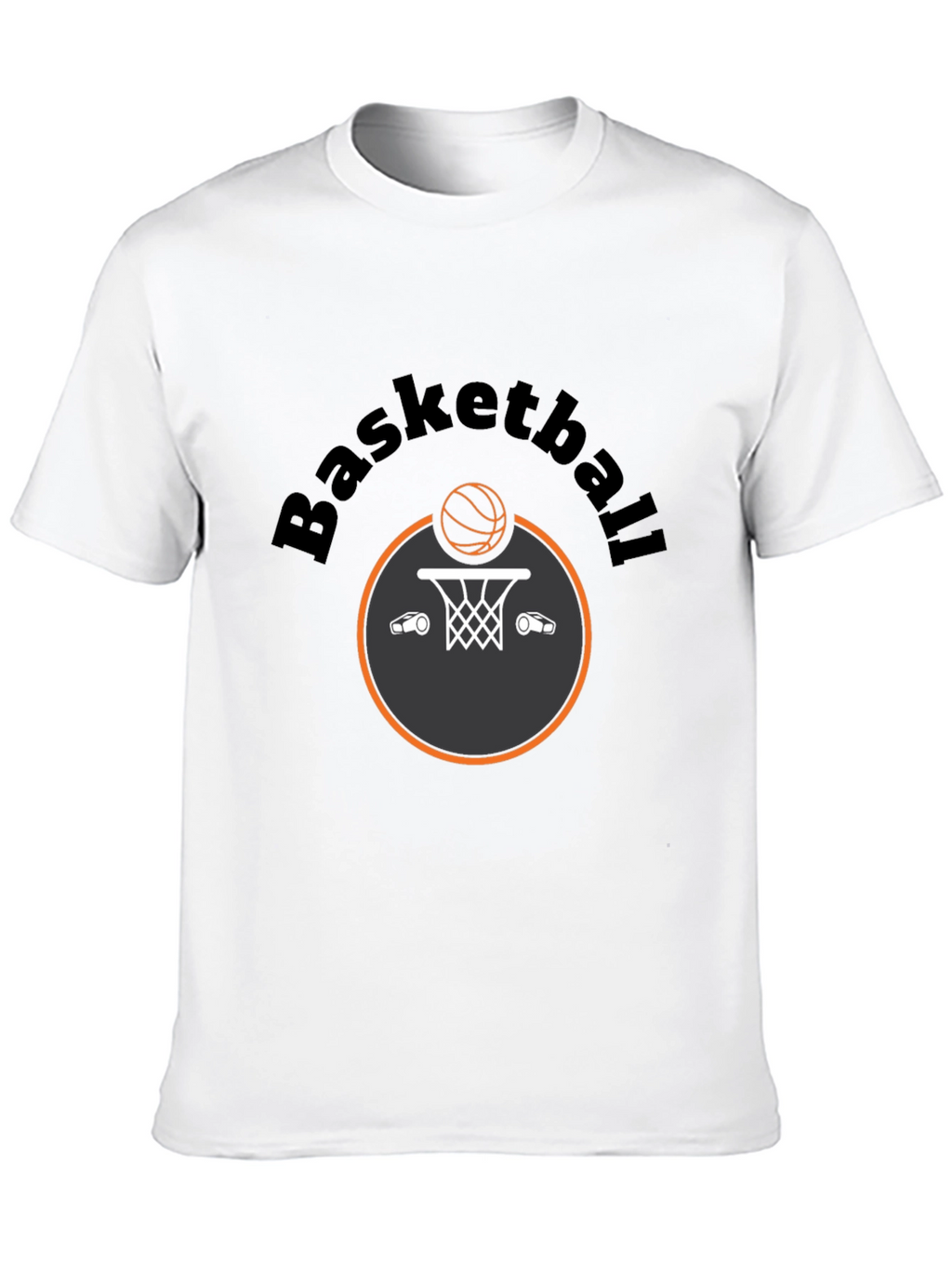 Basketball Graphic T-Shirt - Sporty Casual Tee
