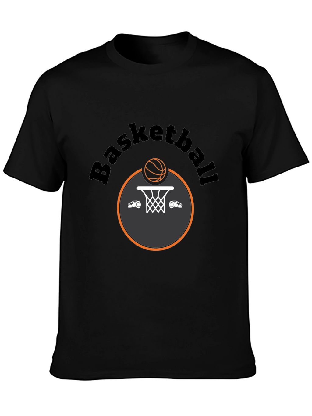 Basketball Graphic T-Shirt - Sporty Casual Tee