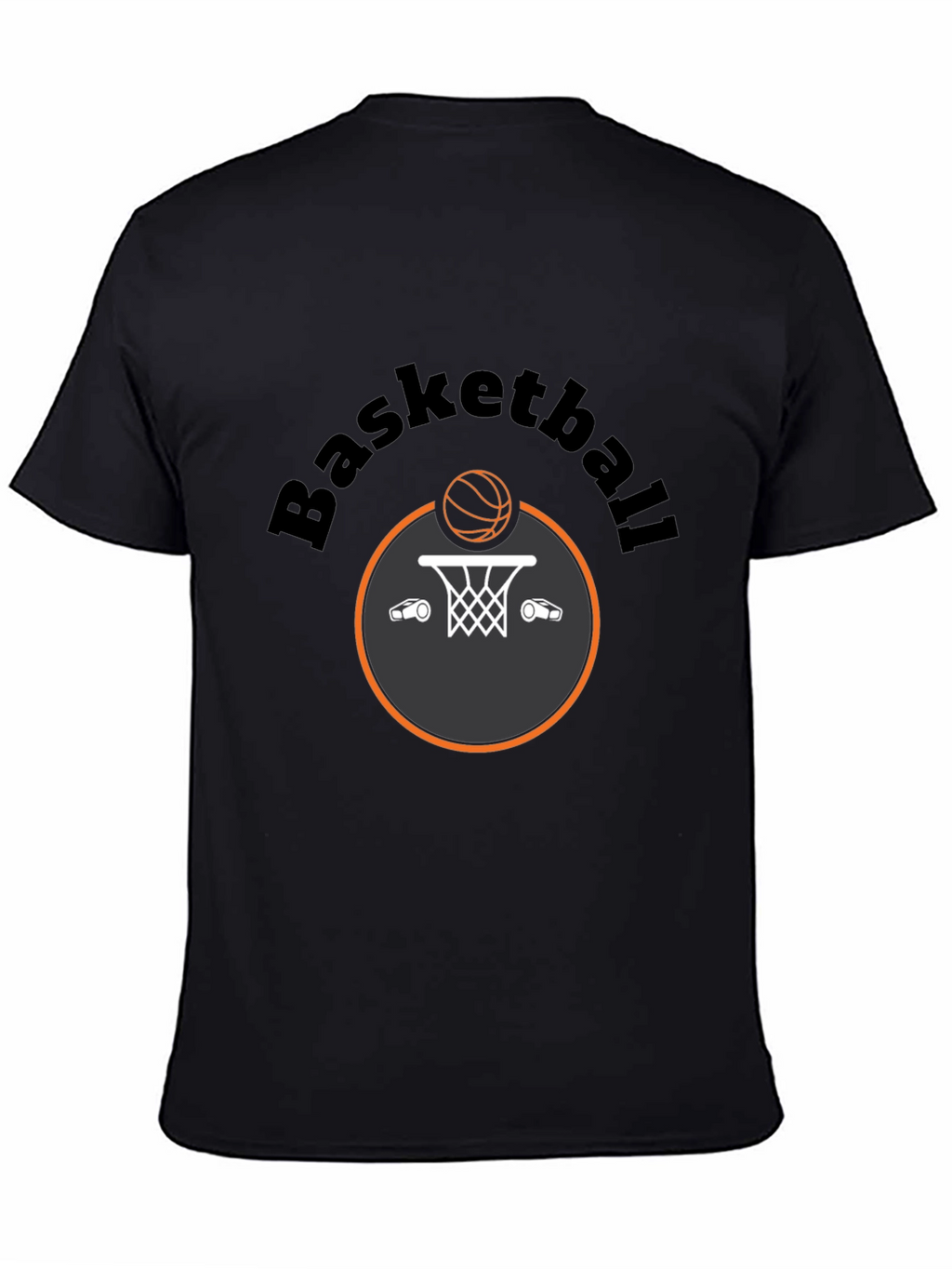 Basketball Graphic T-Shirt - Sporty Casual Tee