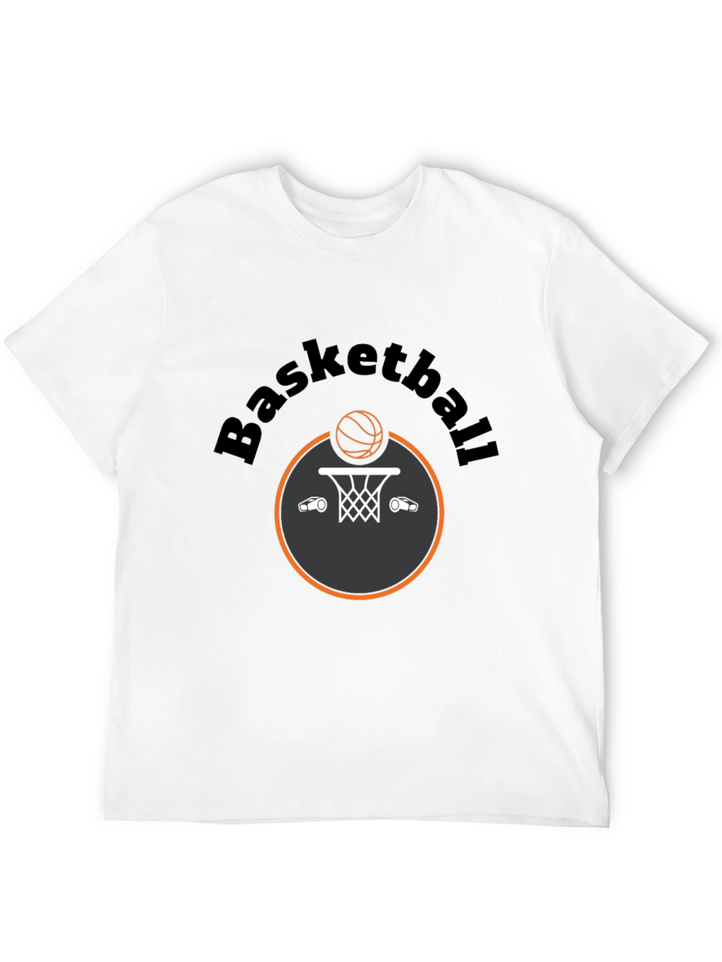 Basketball Graphic T-Shirt - Sporty Casual Tee