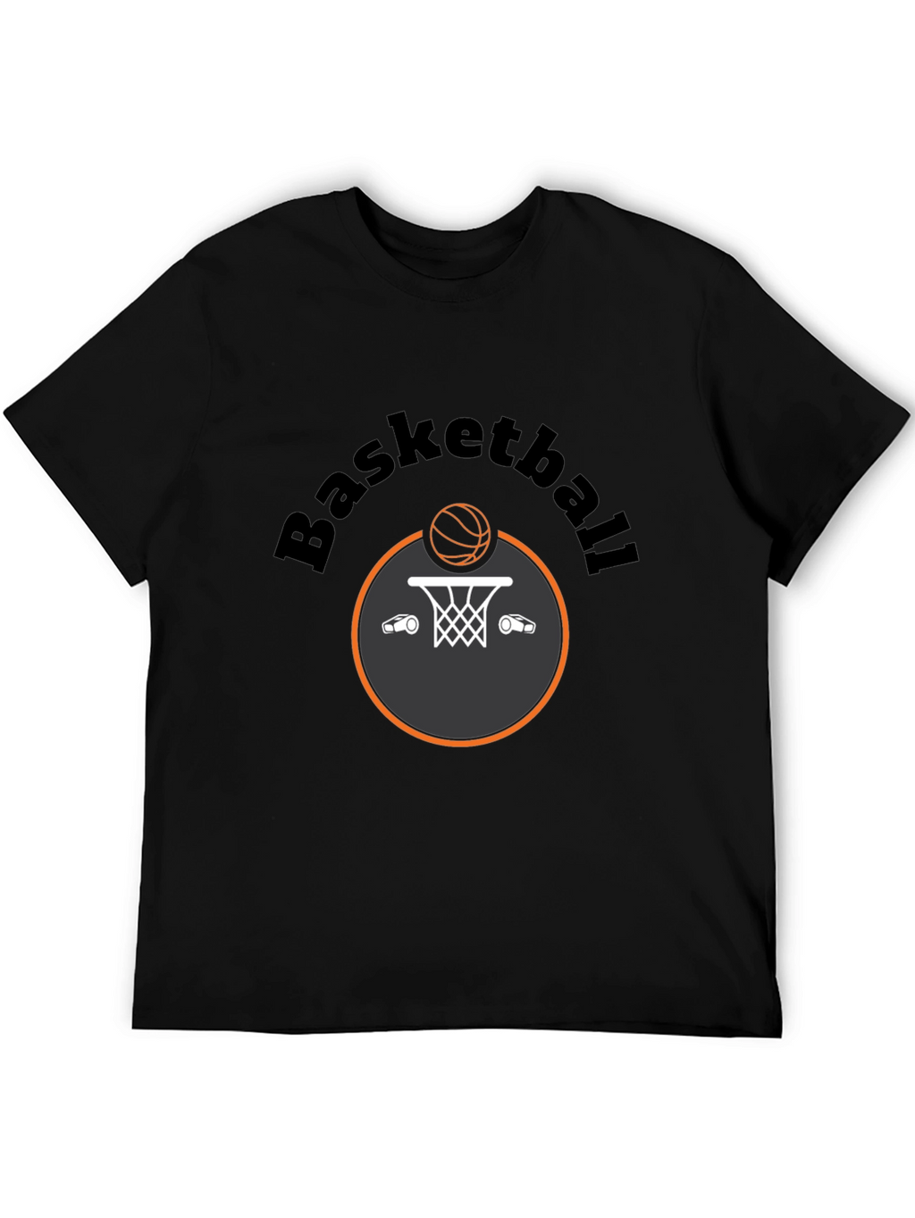Basketball Graphic T-Shirt - Sporty Casual Tee