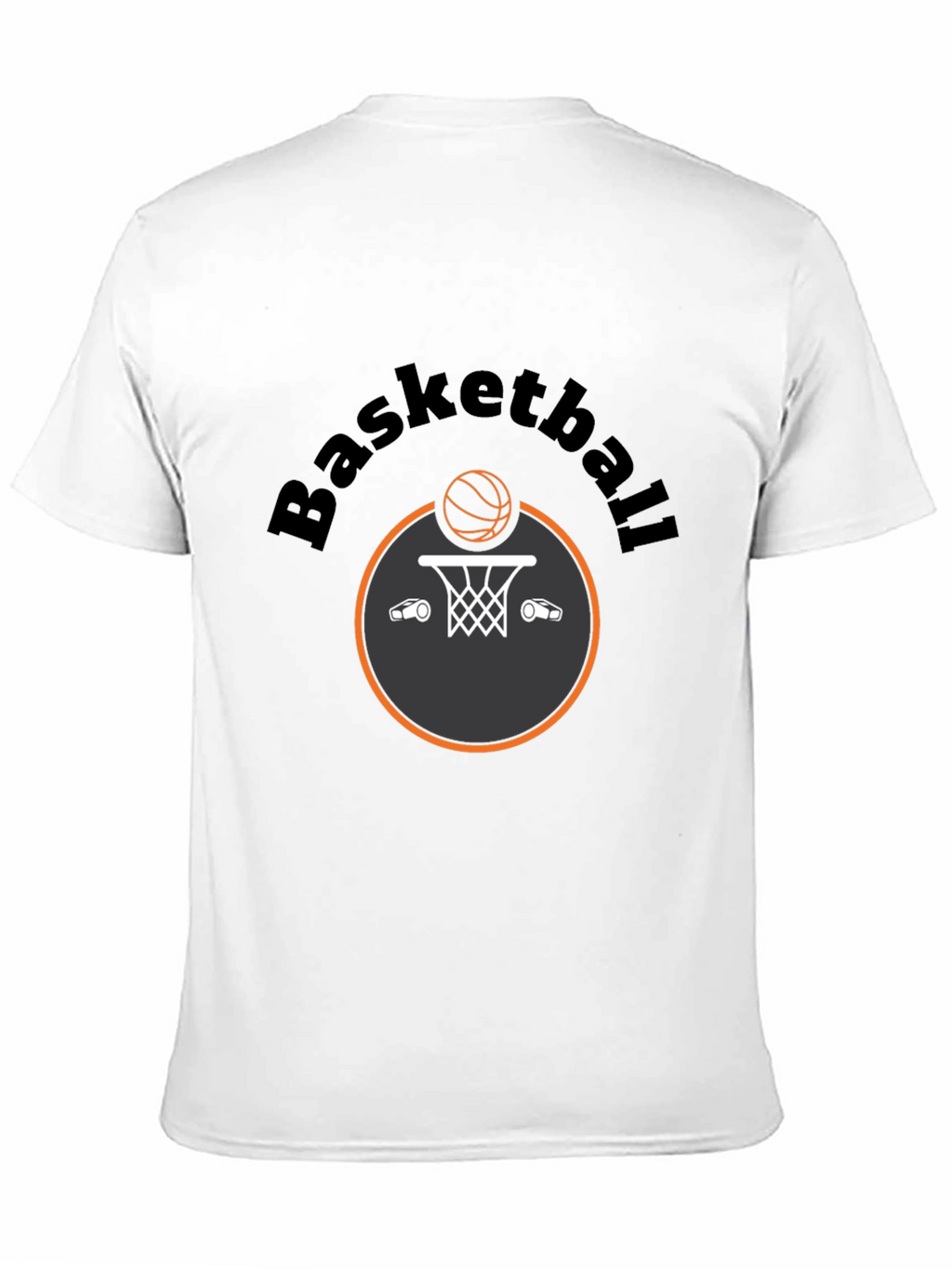 Basketball Graphic T-Shirt - Sporty Casual Tee