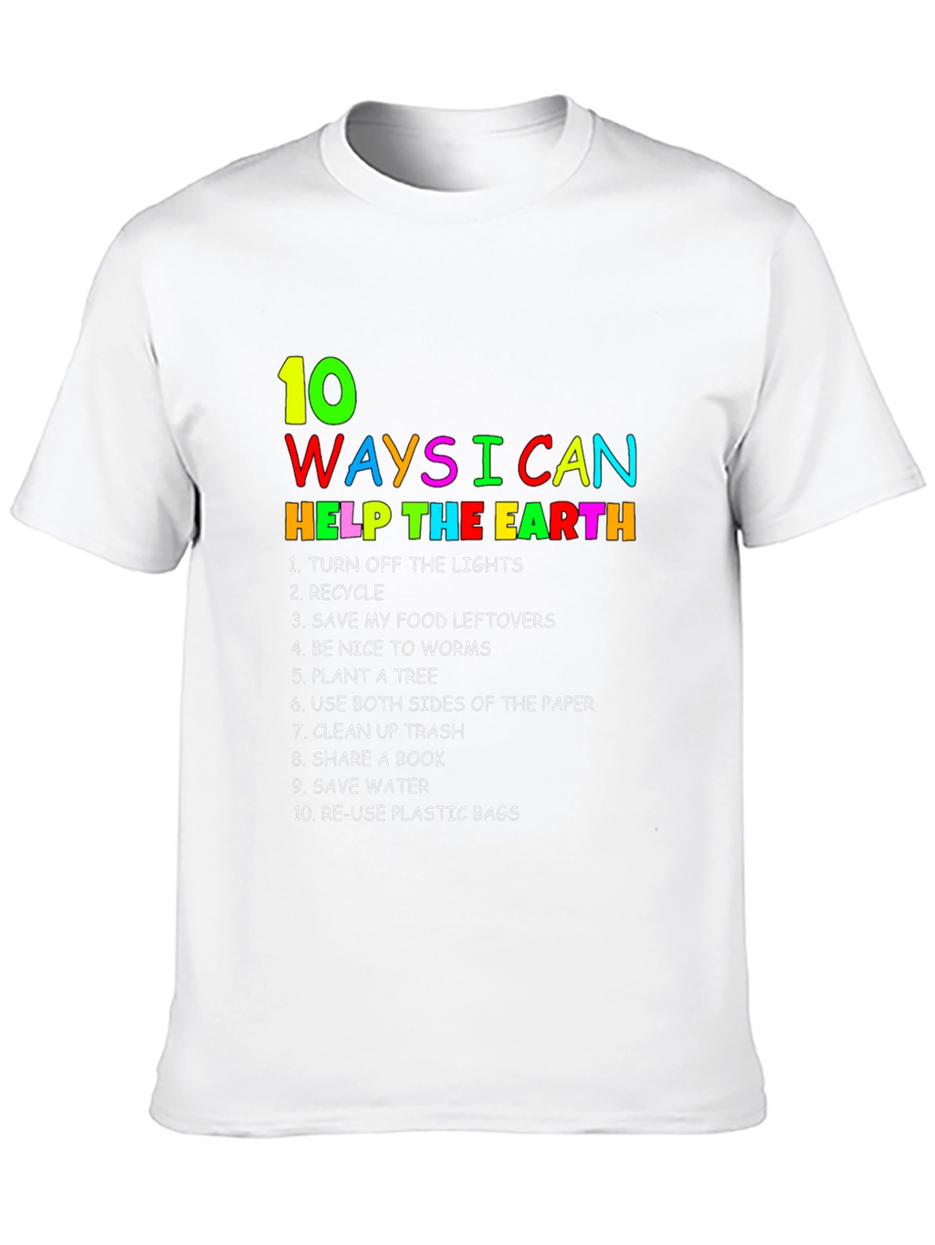 Eco-Friendly T-Shirt: 10 Ways to Help the Earth