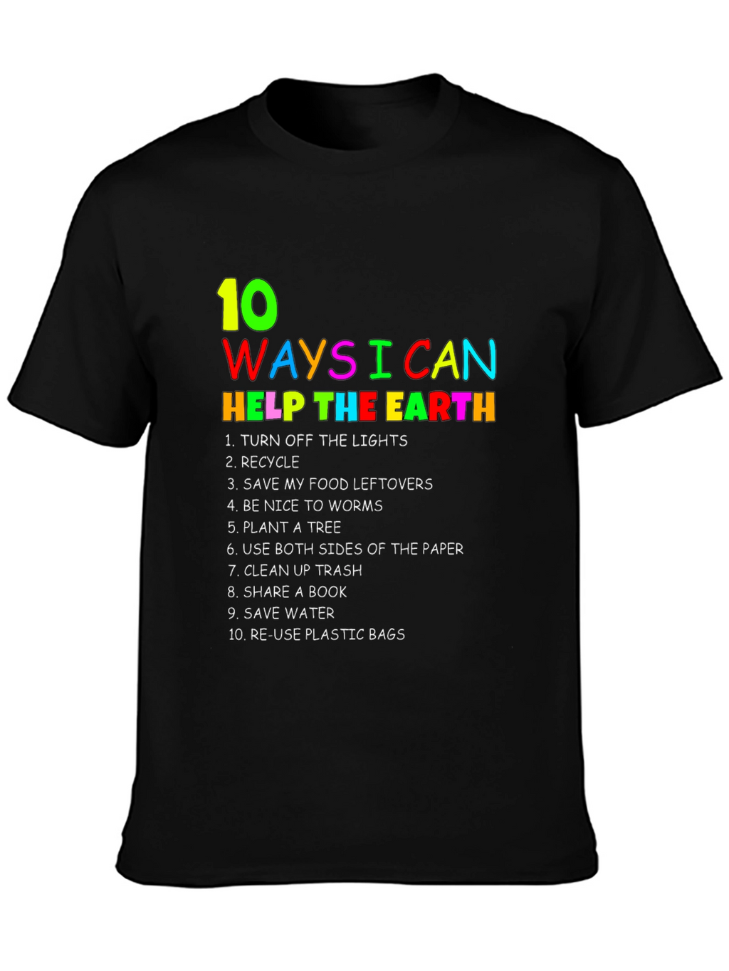 Eco-Friendly T-Shirt: 10 Ways to Help the Earth