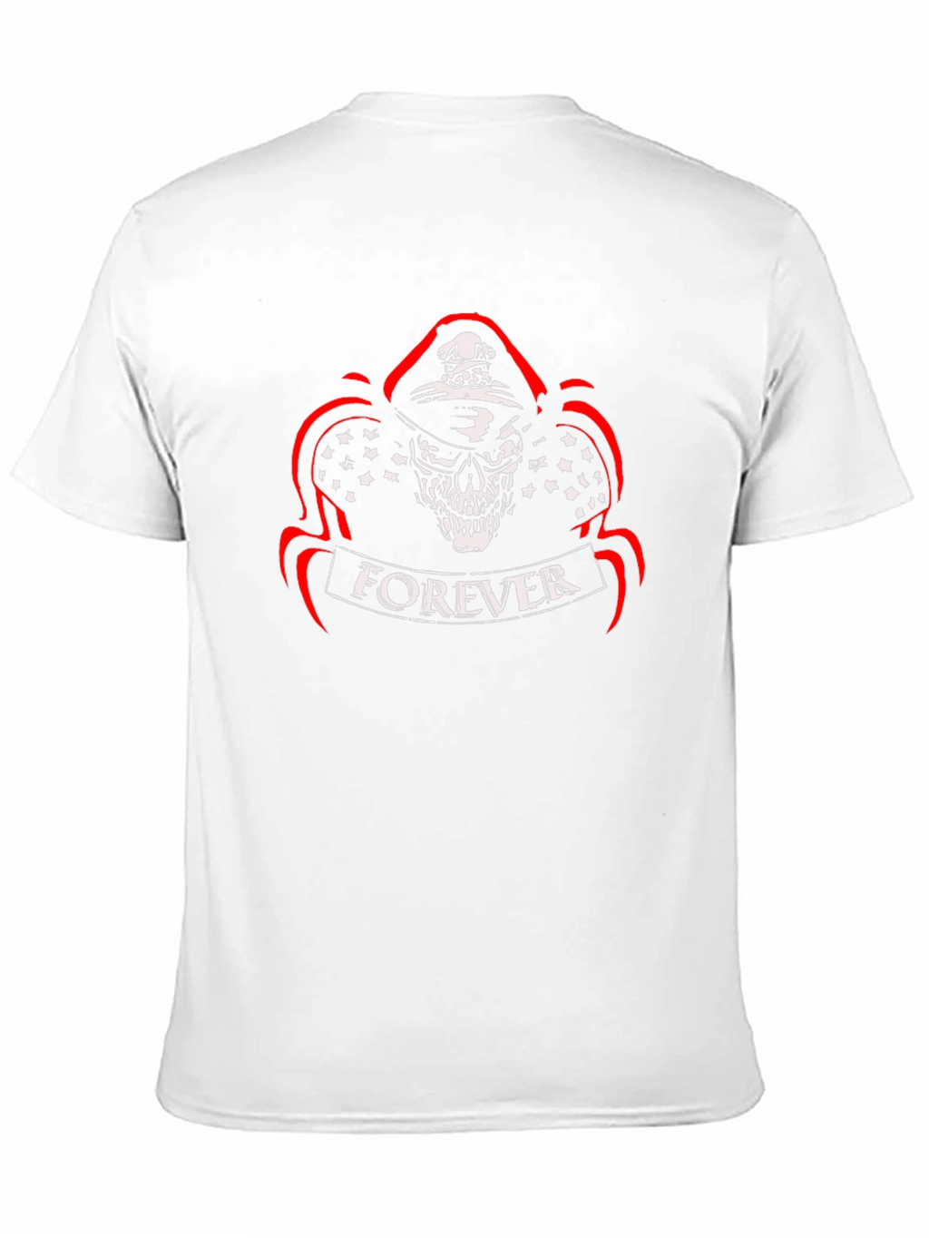Forever Skull Graphic Tee - Mens Black T-Shirt