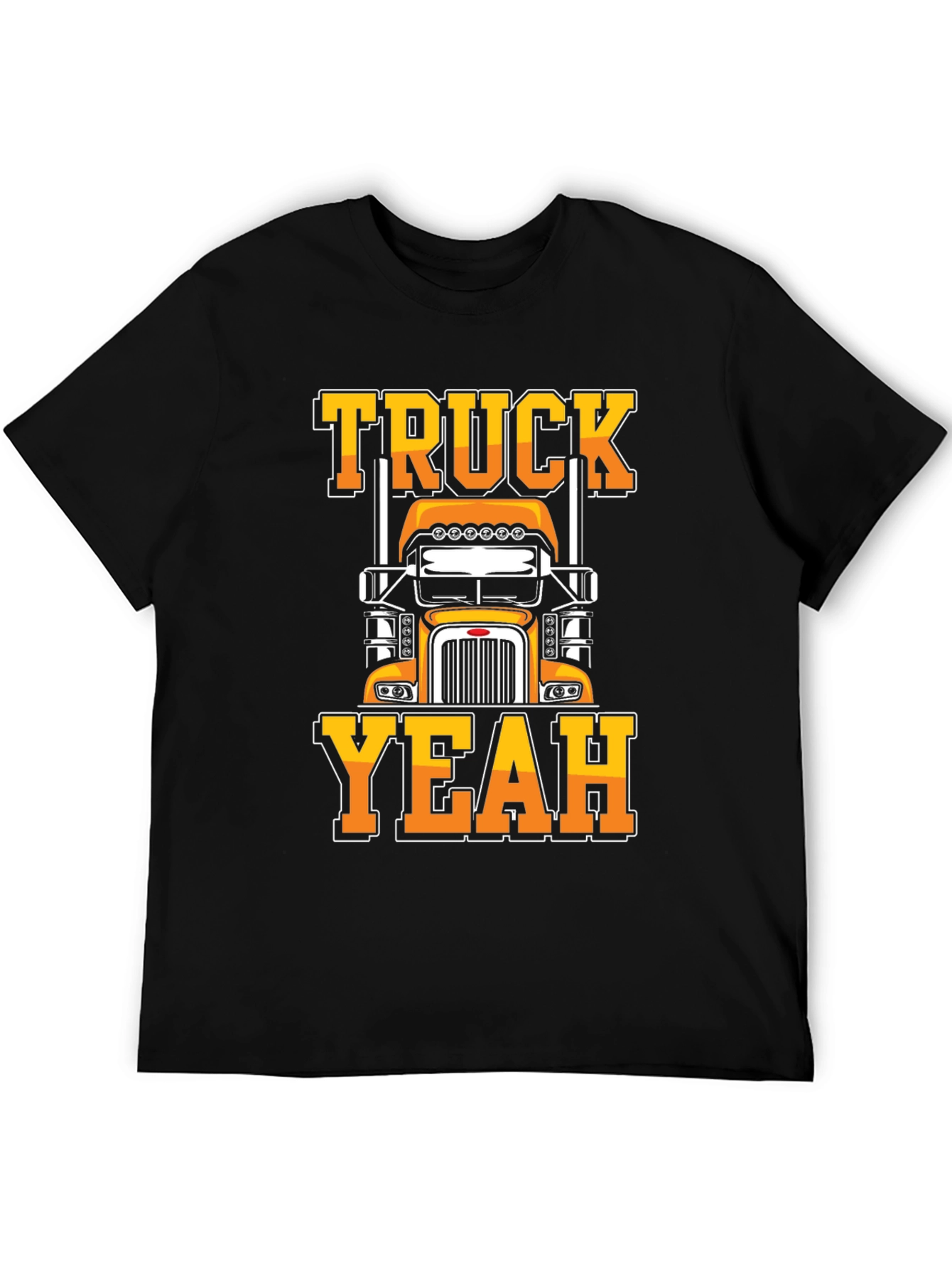 Truck Yeah Graphic Tee - Cool Trucker T-Shirt
