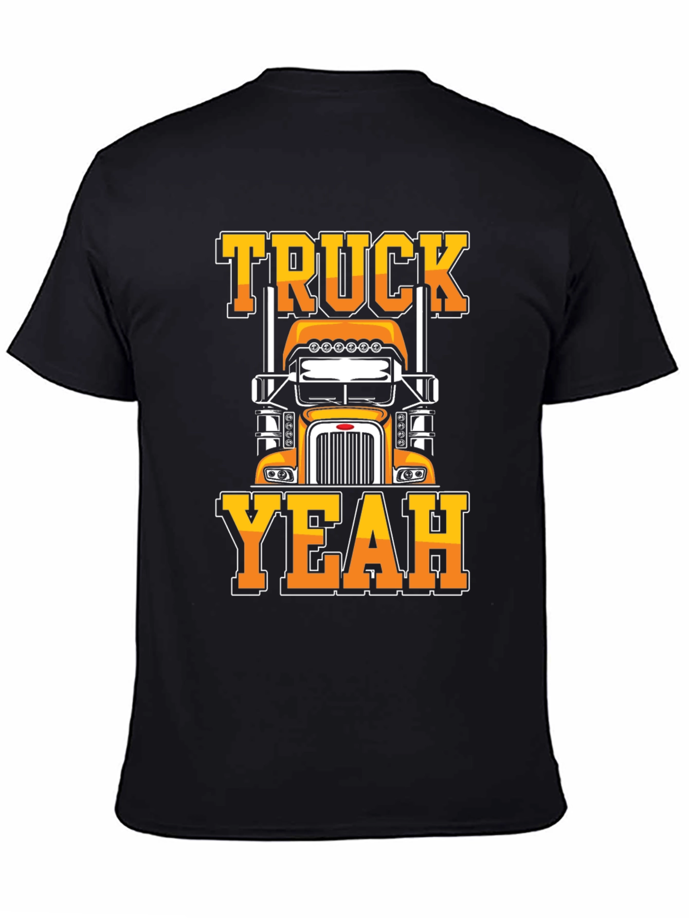 Truck Yeah Graphic Tee - Cool Trucker T-Shirt