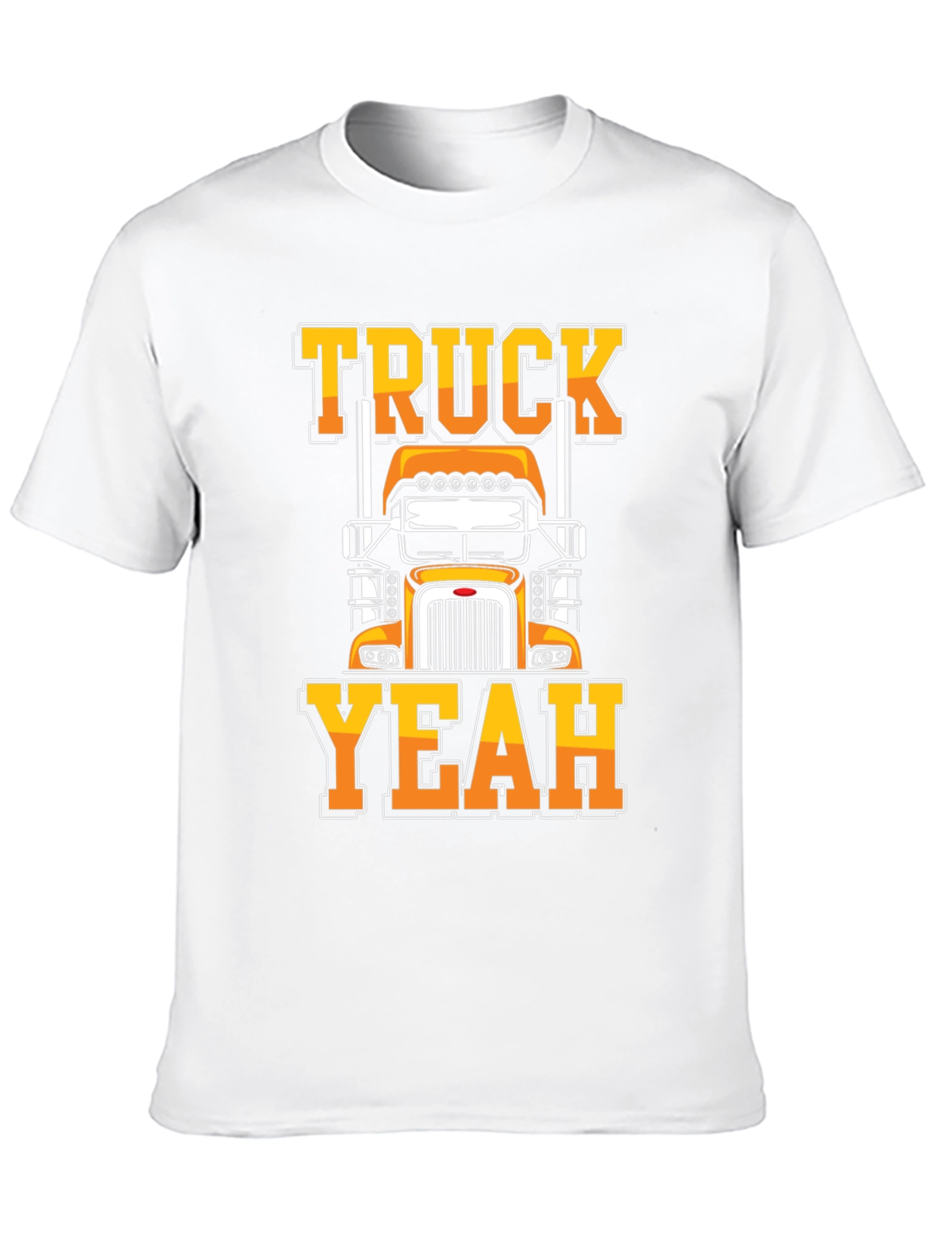 Truck Yeah Graphic Tee - Cool Trucker T-Shirt
