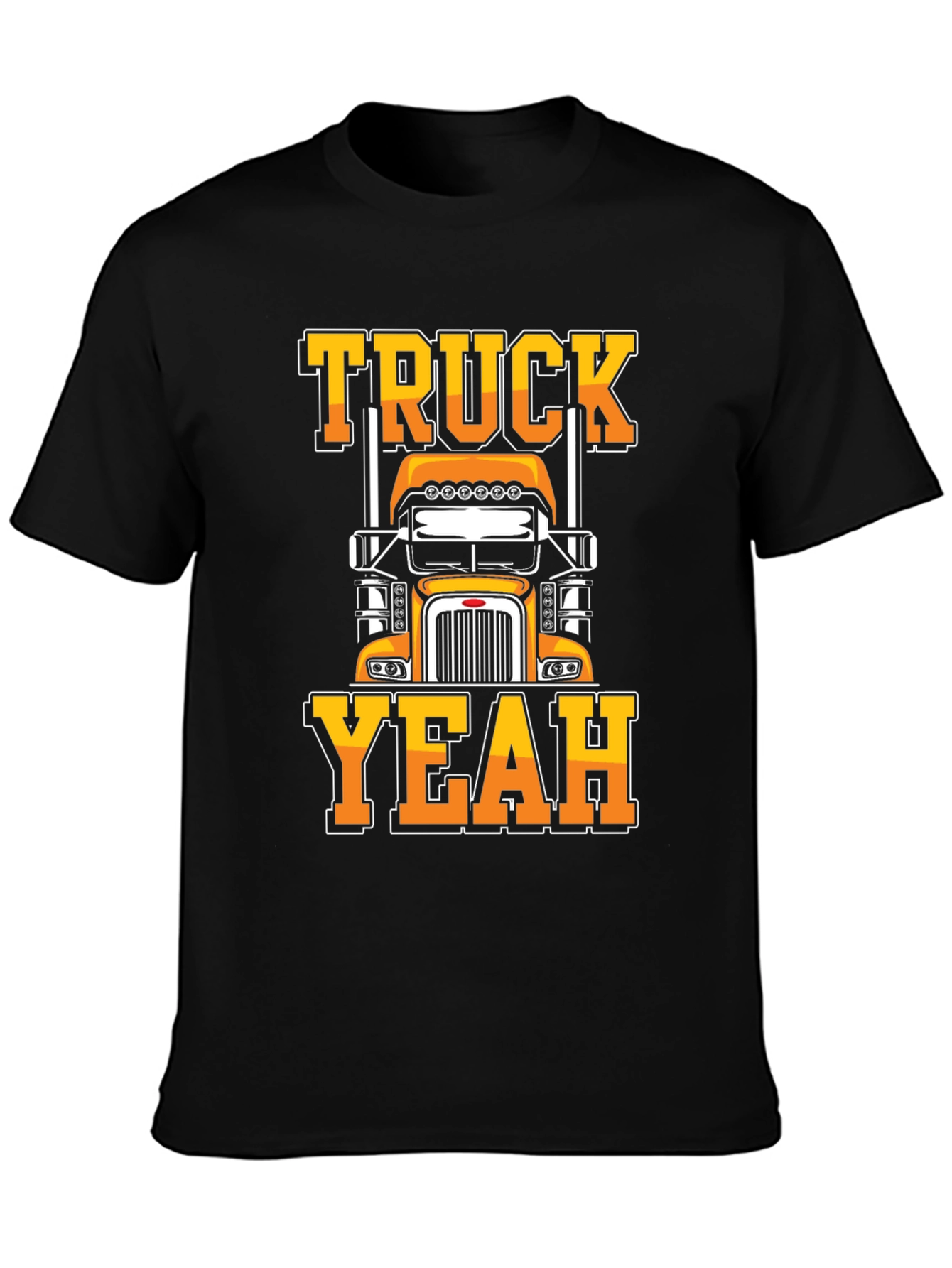 Truck Yeah Graphic Tee - Cool Trucker T-Shirt