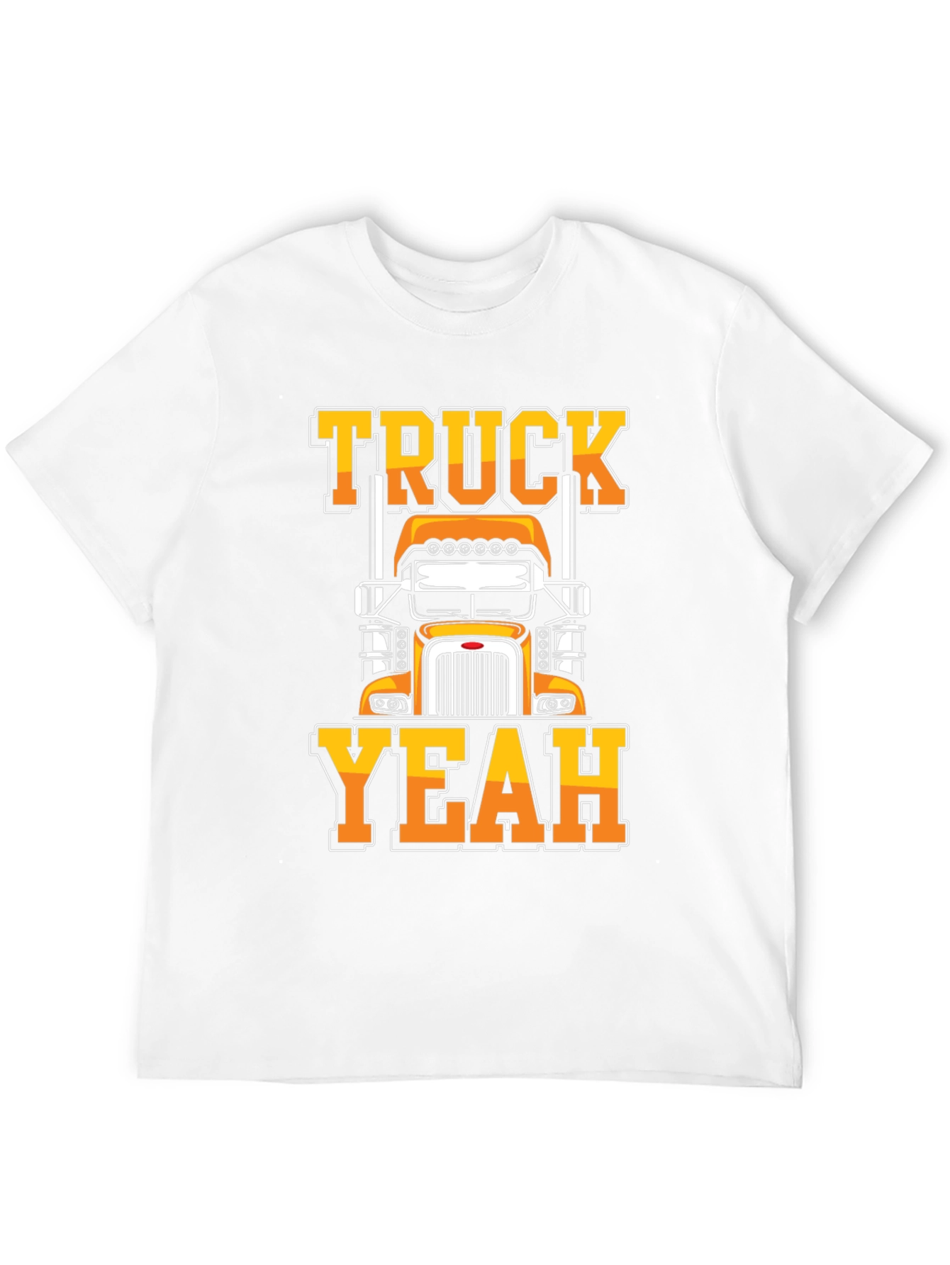 Truck Yeah Graphic Tee - Cool Trucker T-Shirt