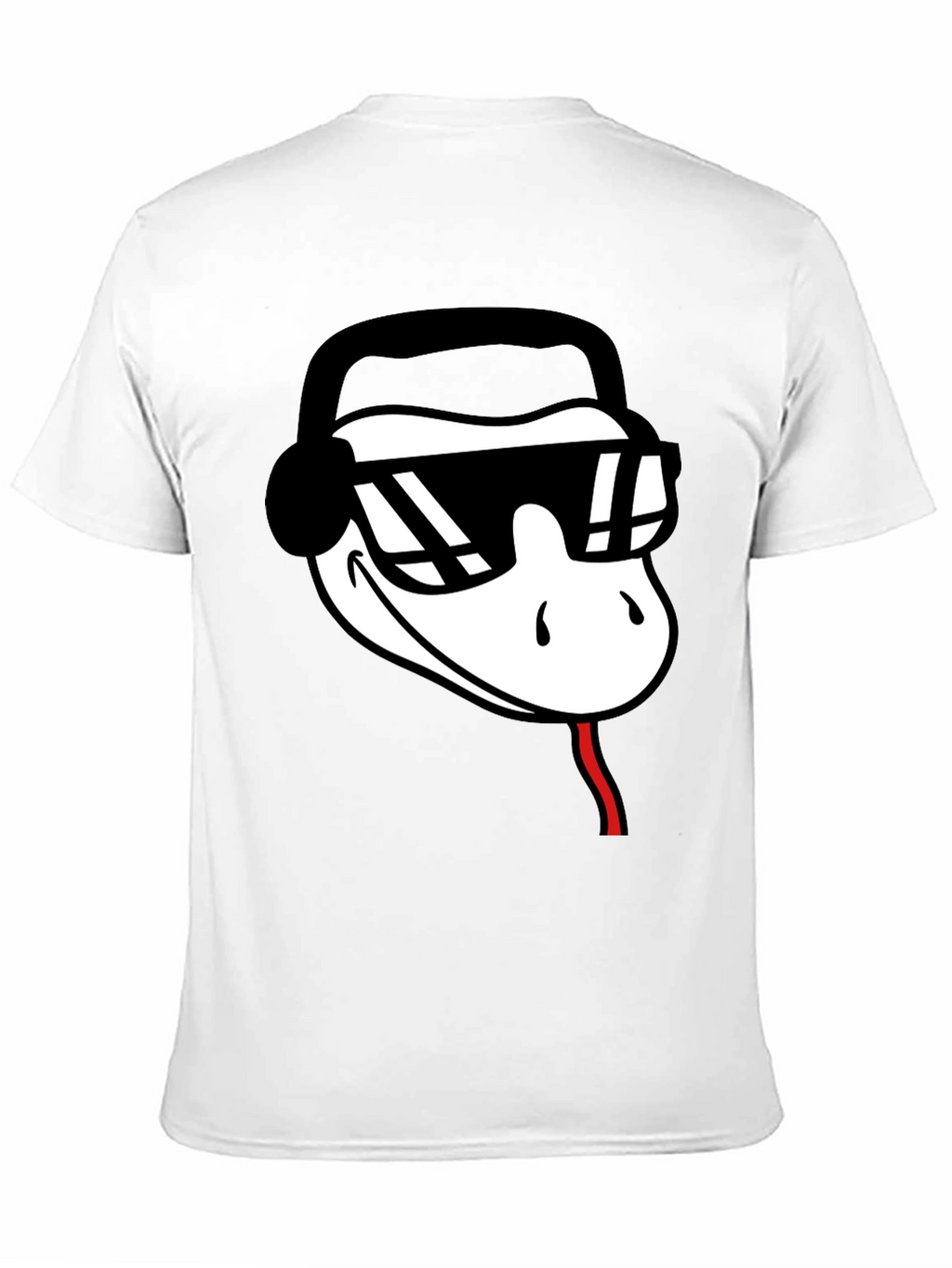 Cool Snake DJ Black T-Shirt