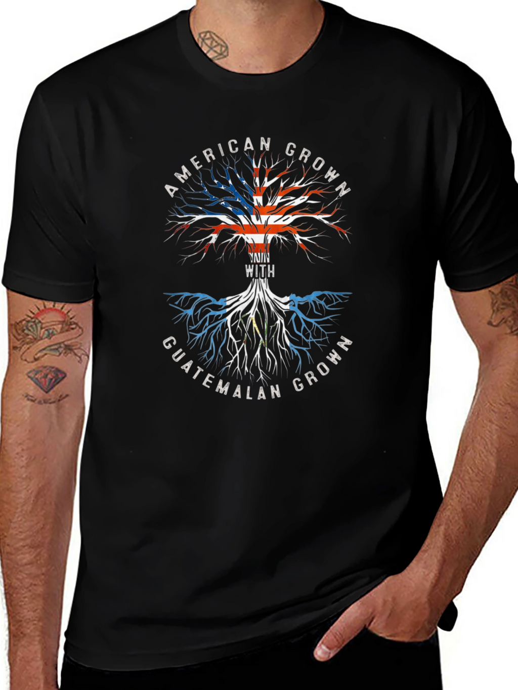 American & Guatemalan Grown T-Shirt