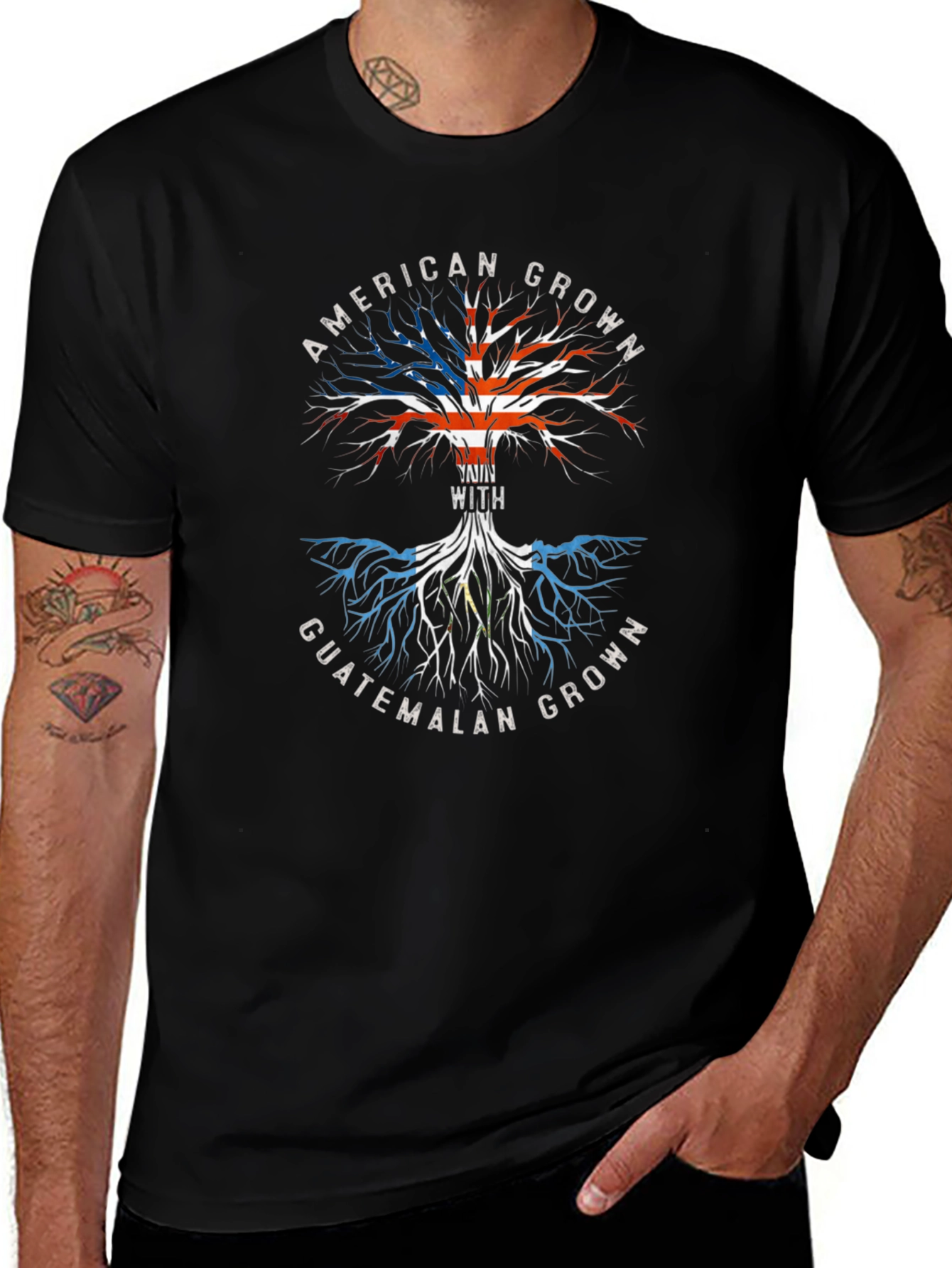 American & Guatemalan Grown T-Shirt