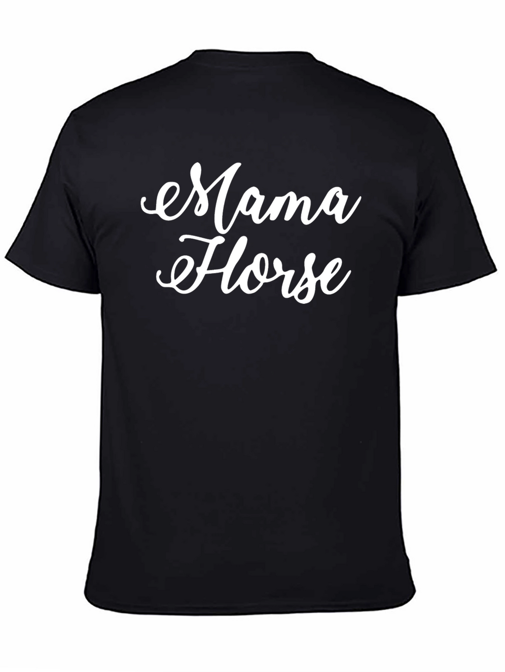 Mama Horse Graphic Tee - Black T-Shirt