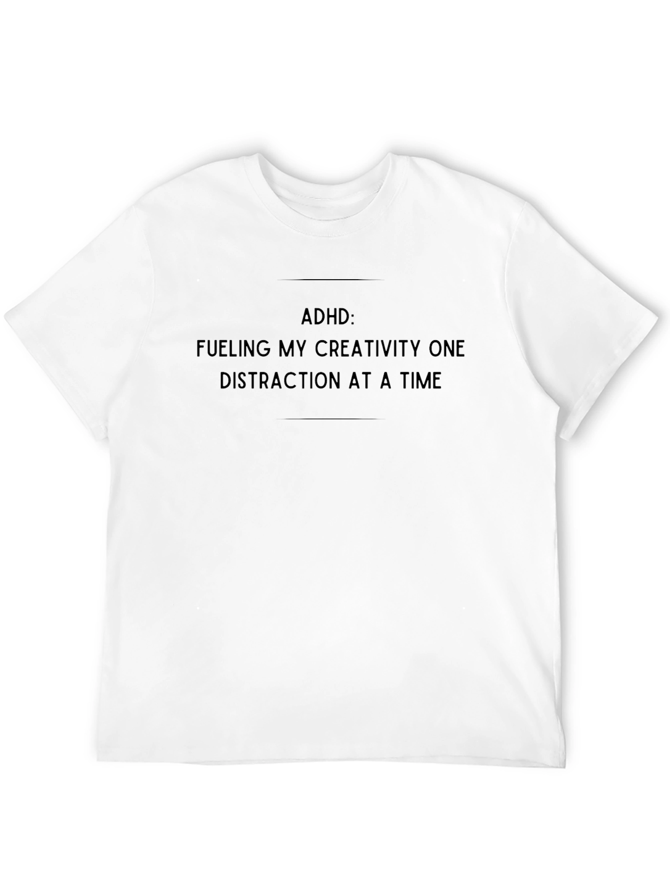 ADHD Creativity Black T-Shirt