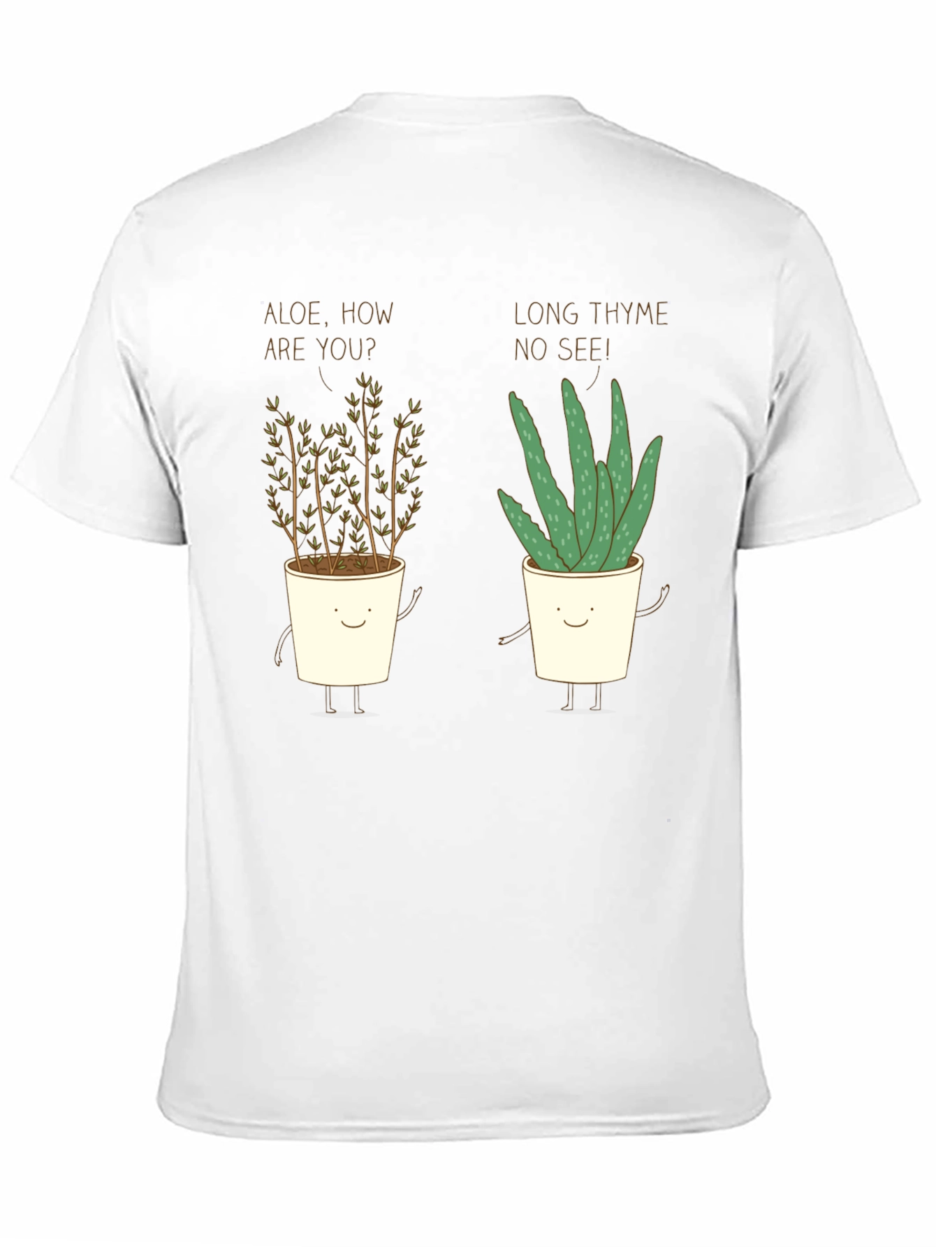 Aloe & Thyme Funny Pun Graphic T-Shirt