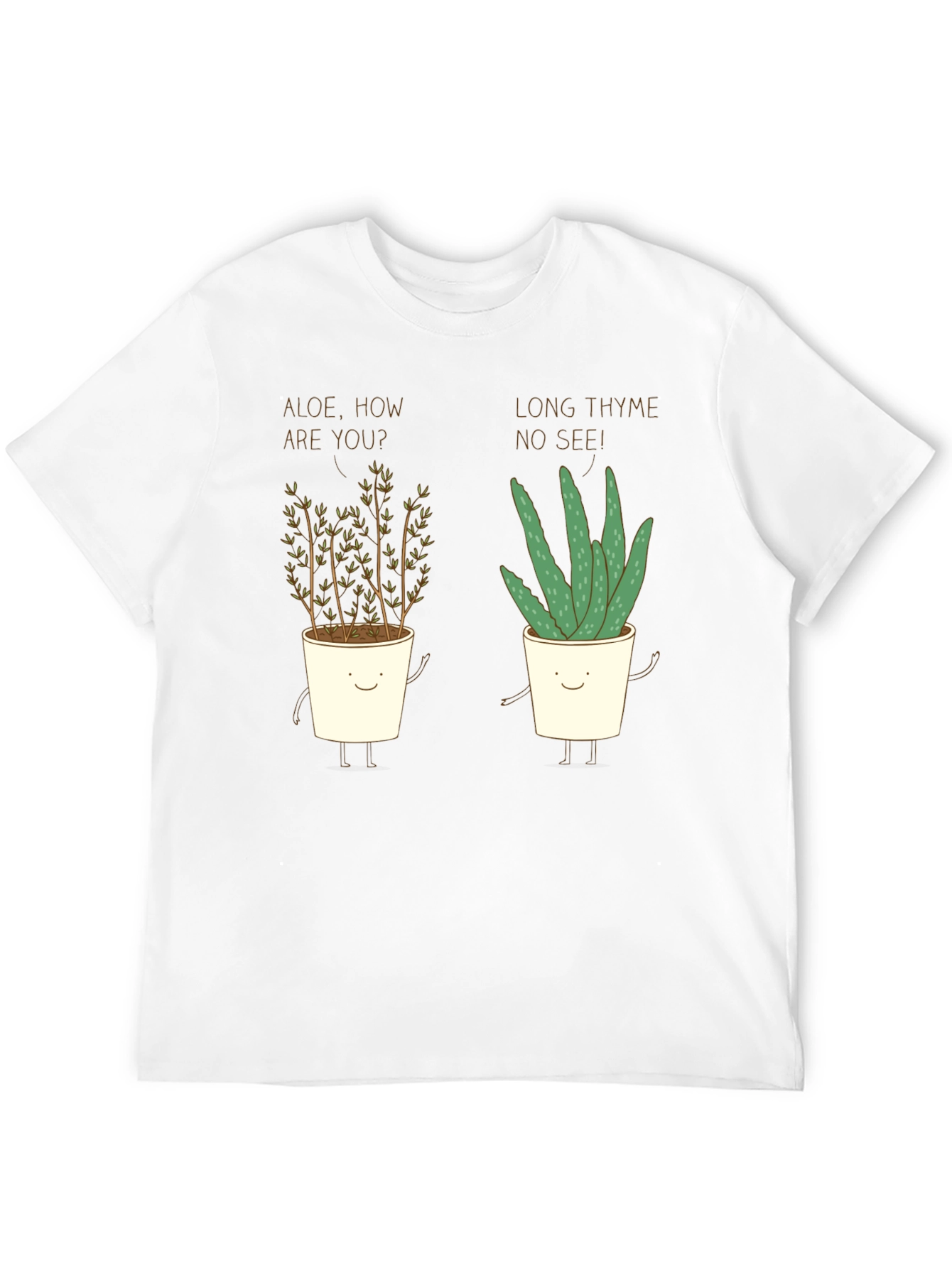 Aloe & Thyme Funny Pun Graphic T-Shirt