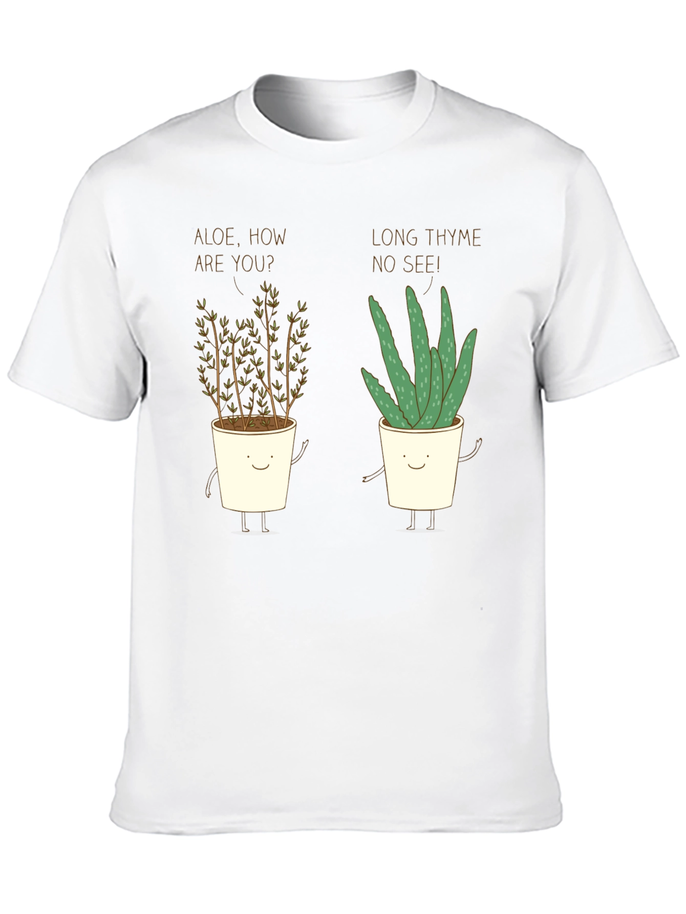 Aloe & Thyme Funny Pun Graphic T-Shirt