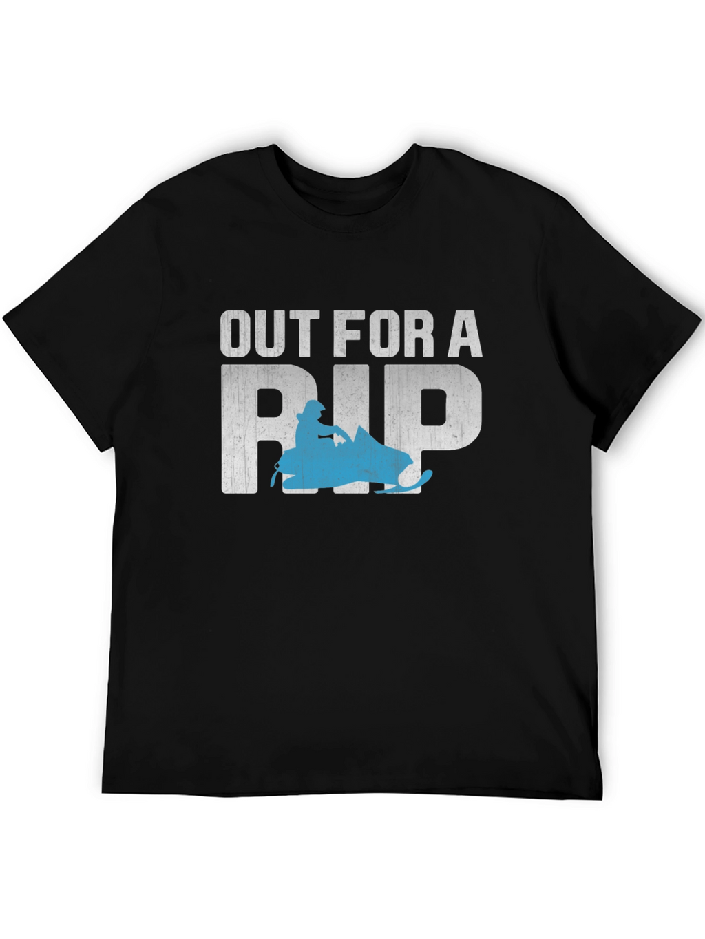 Out for a Rip Snowmobile Graphic Tee