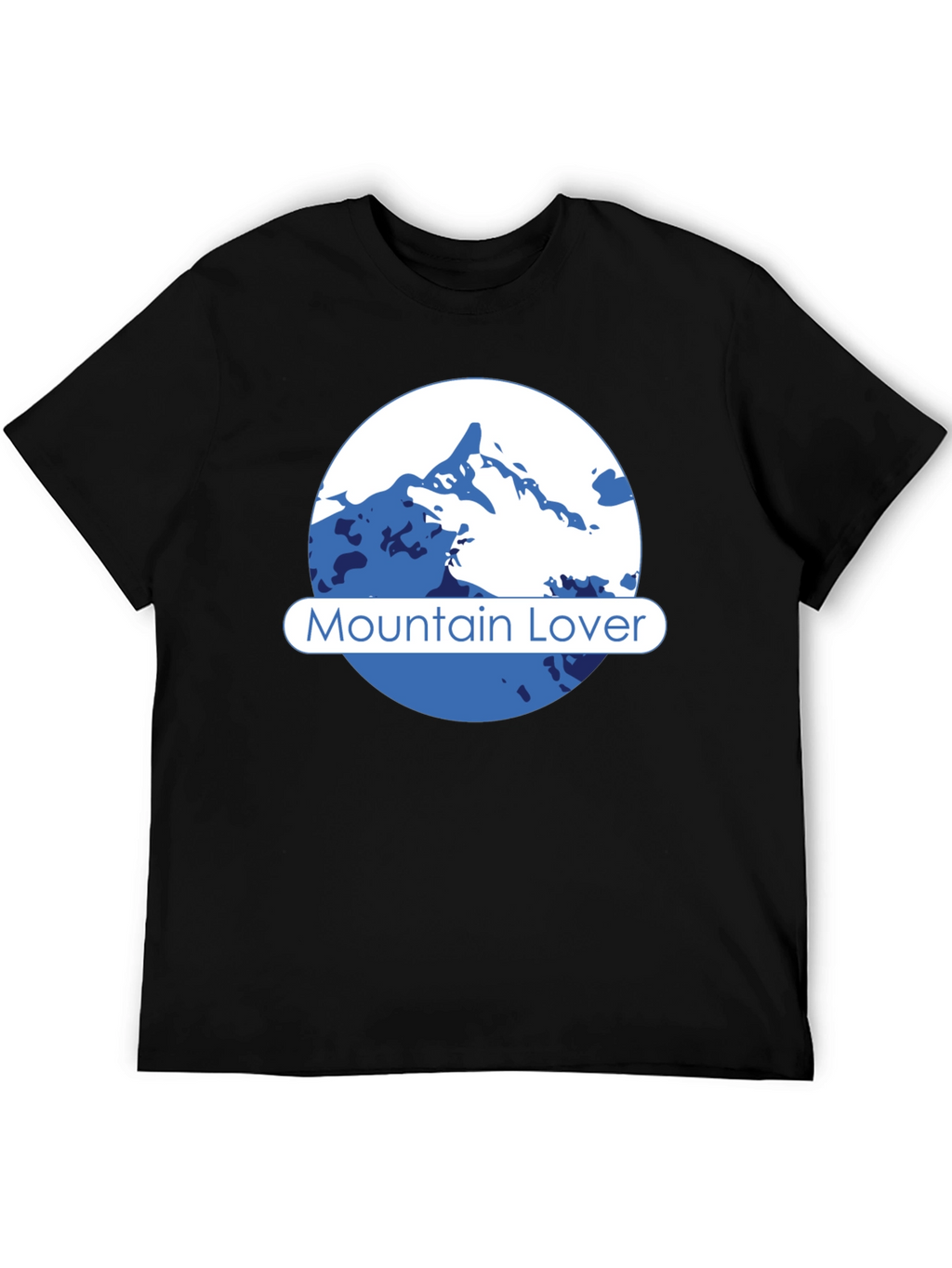 Mountain Lover Graphic Tee - Black