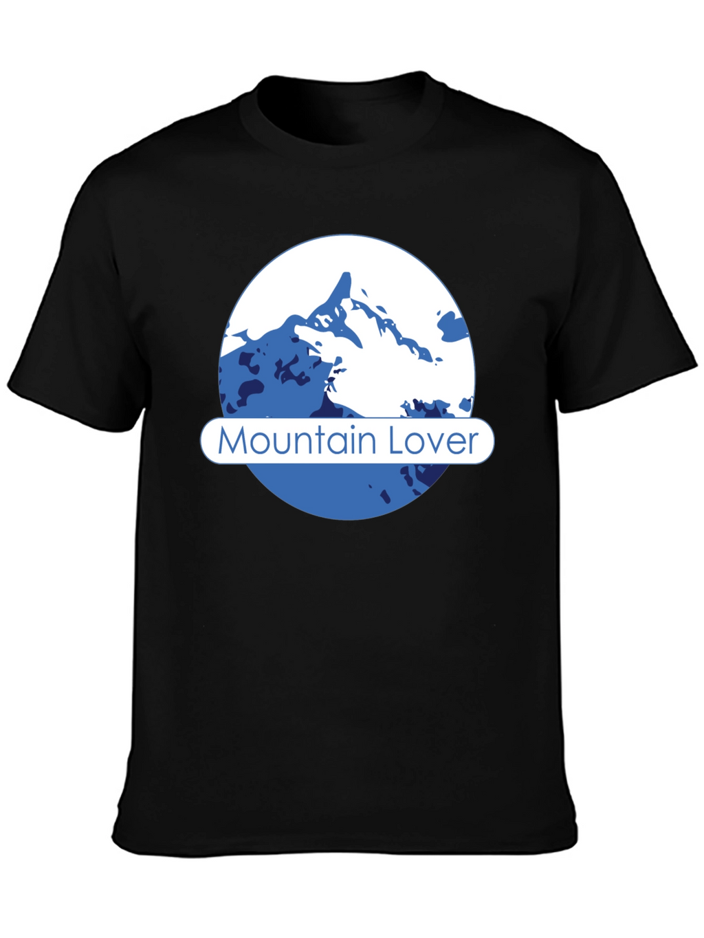 Mountain Lover Graphic Tee - Black