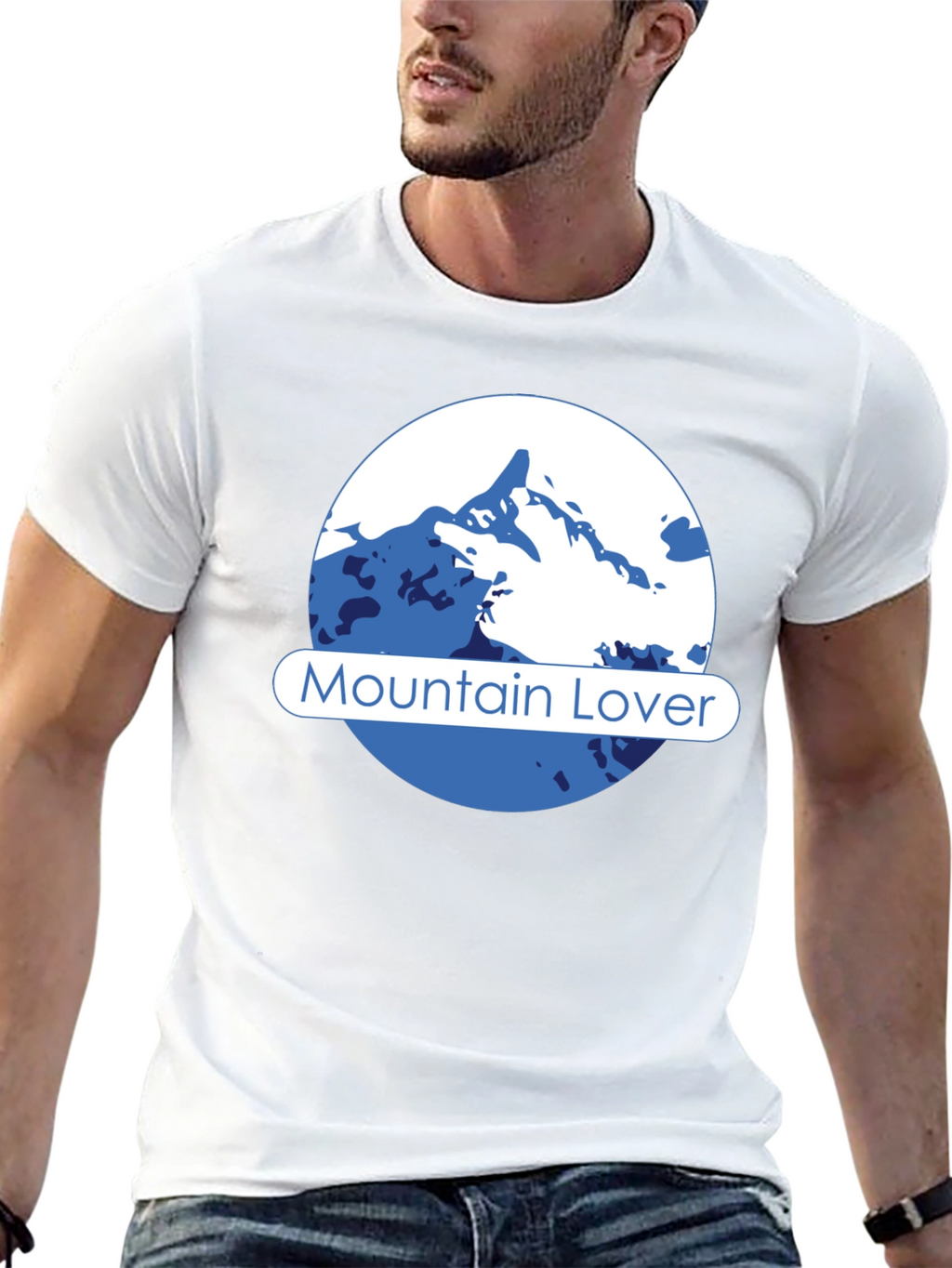 Mountain Lover Graphic Tee - Black