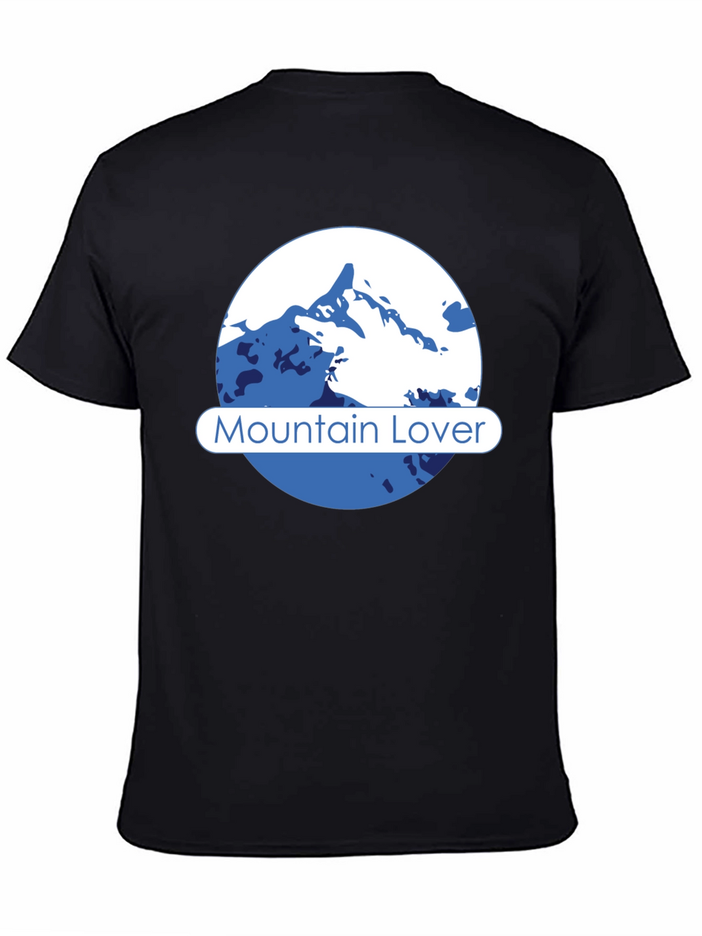 Mountain Lover Graphic Tee - Black