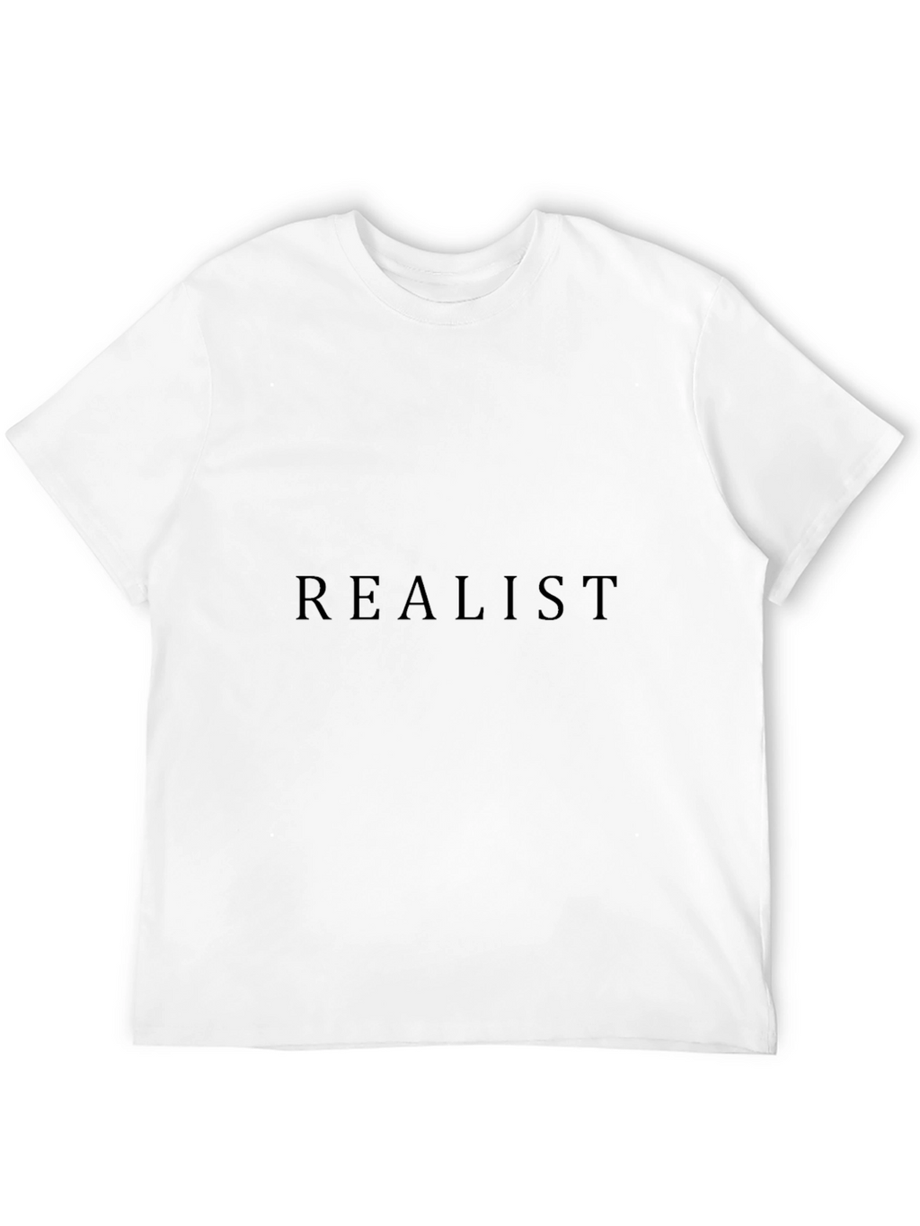 Realist Black Crewneck T-Shirt