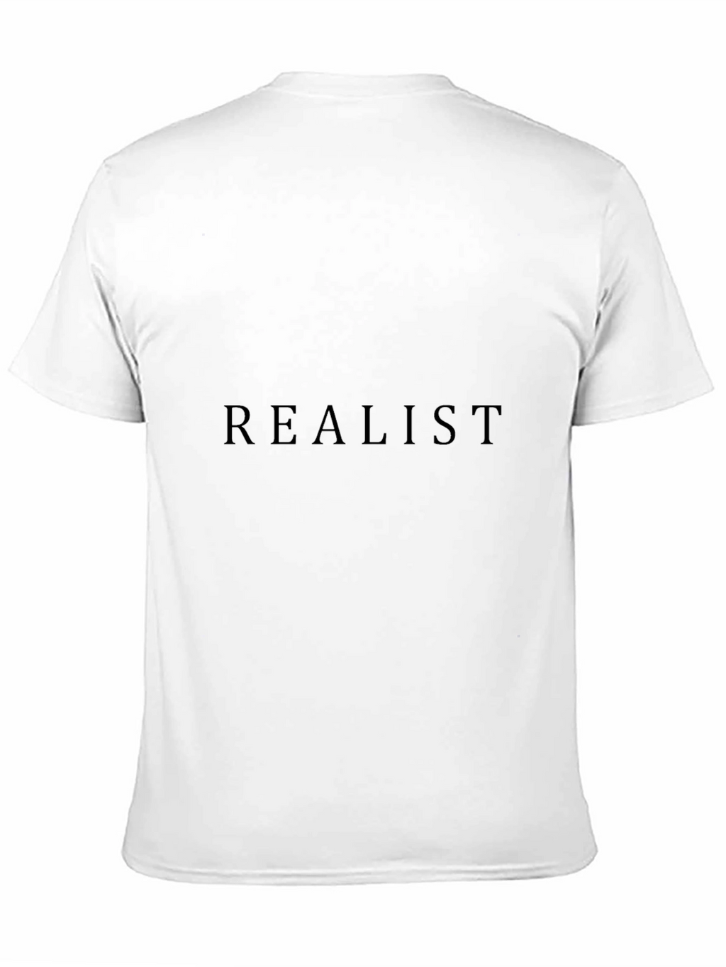 Realist Black Crewneck T-Shirt