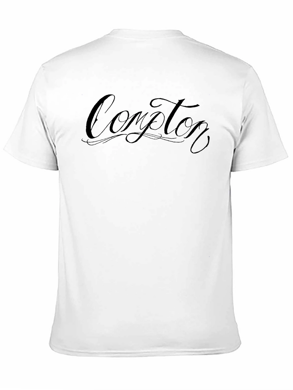 Compton Script Black T-Shirt