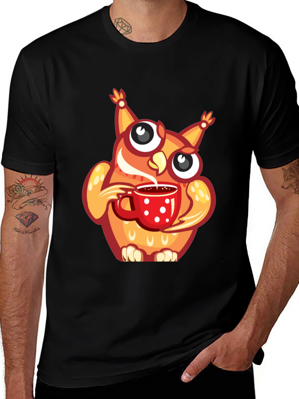 Owl Coffee Lover T-Shirt