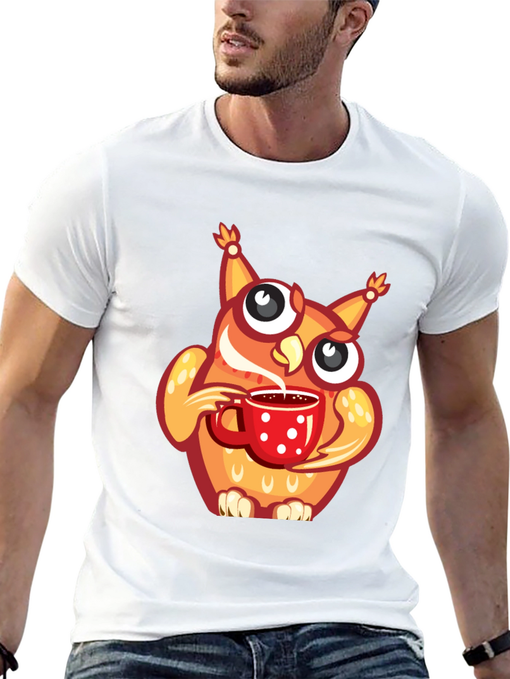 Owl Coffee Lover T-Shirt