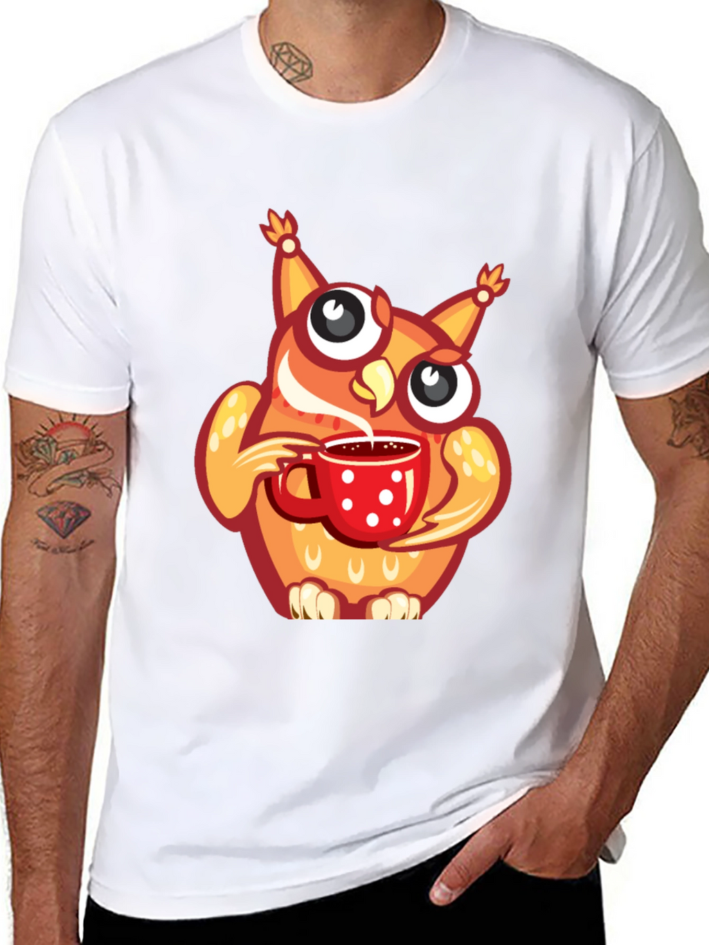 Owl Coffee Lover T-Shirt