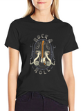 Rock & Roll Guitar Cobra Graphic T-Shirt