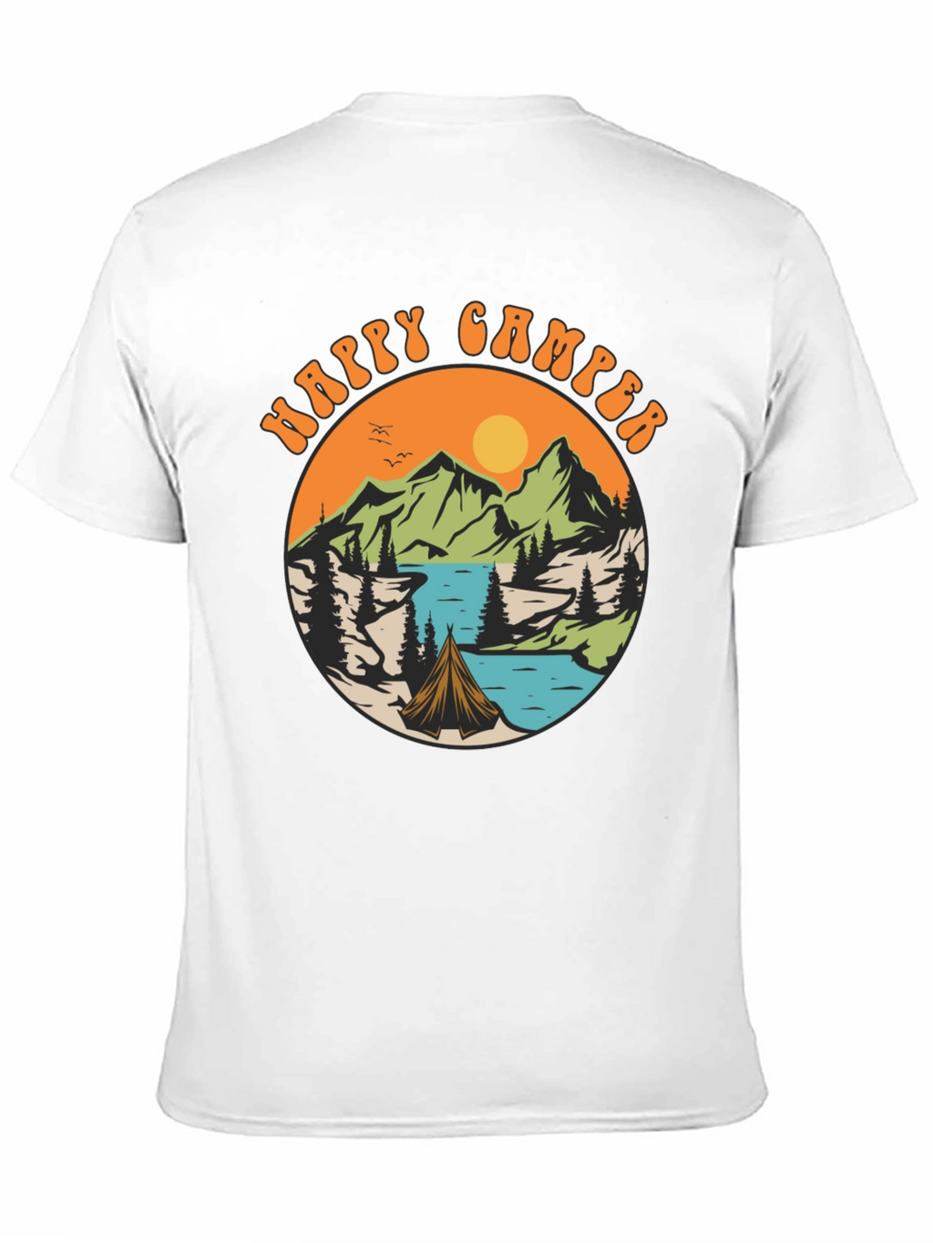 Happy Camper Graphic T-Shirt - Adventure Time!