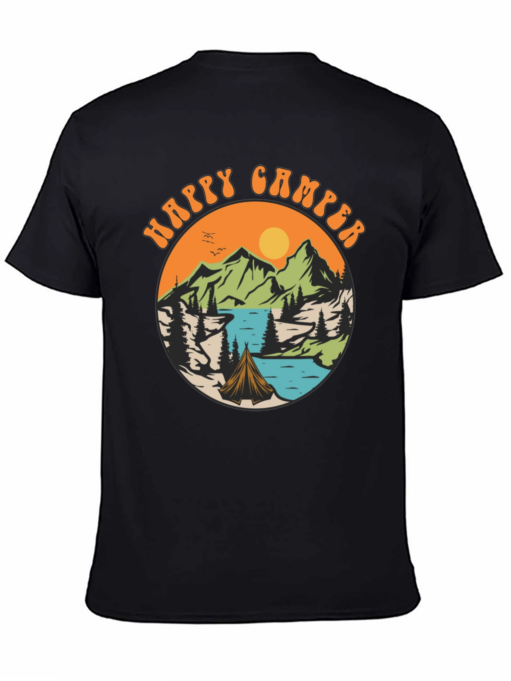 Happy Camper Graphic T-Shirt - Adventure Time!