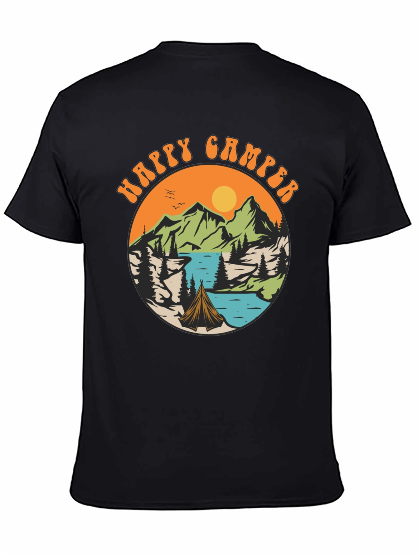 Happy Camper Graphic T-Shirt - Adventure Time!