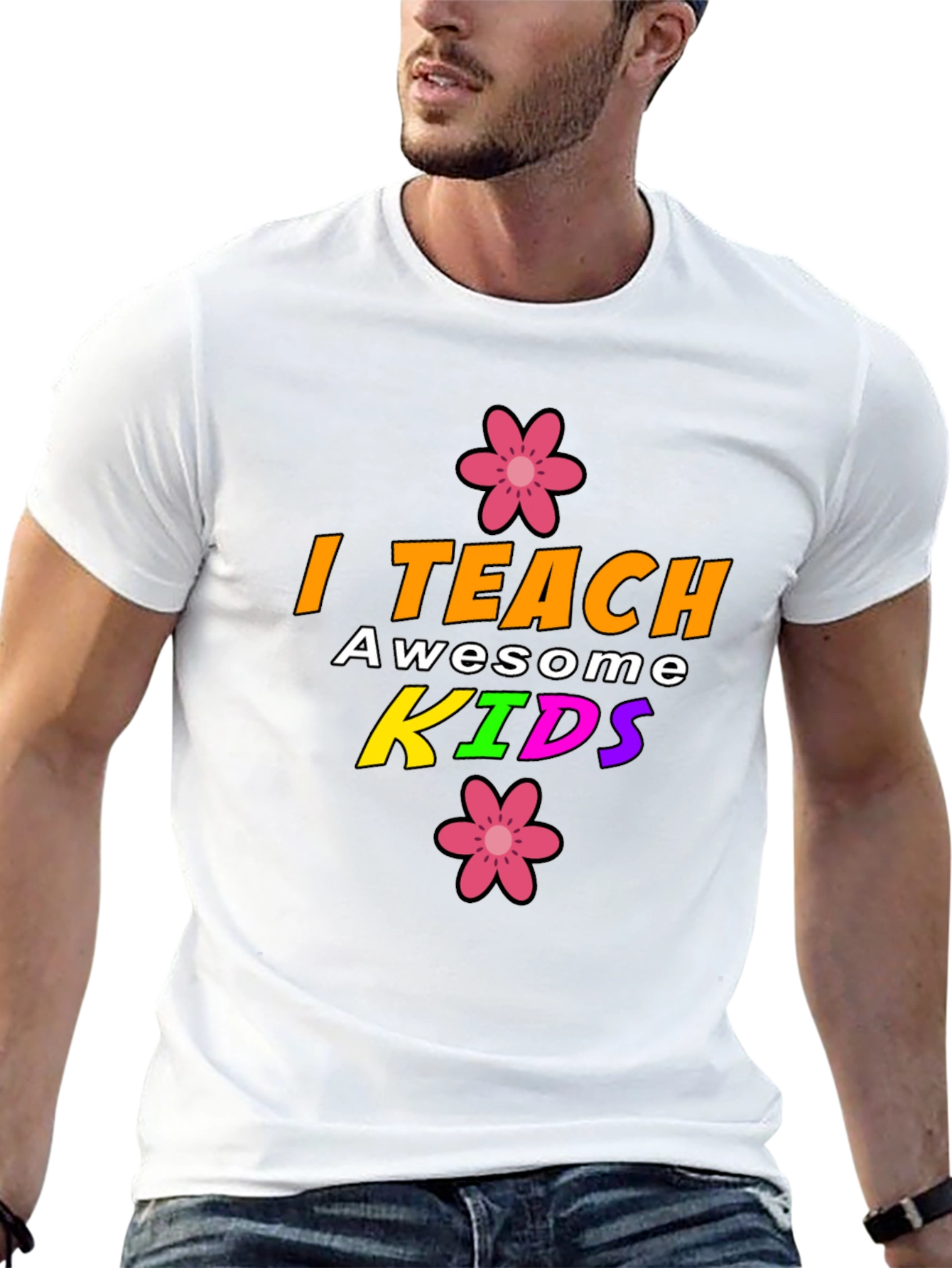 I Teach Awesome Kids Graphic T-Shirt