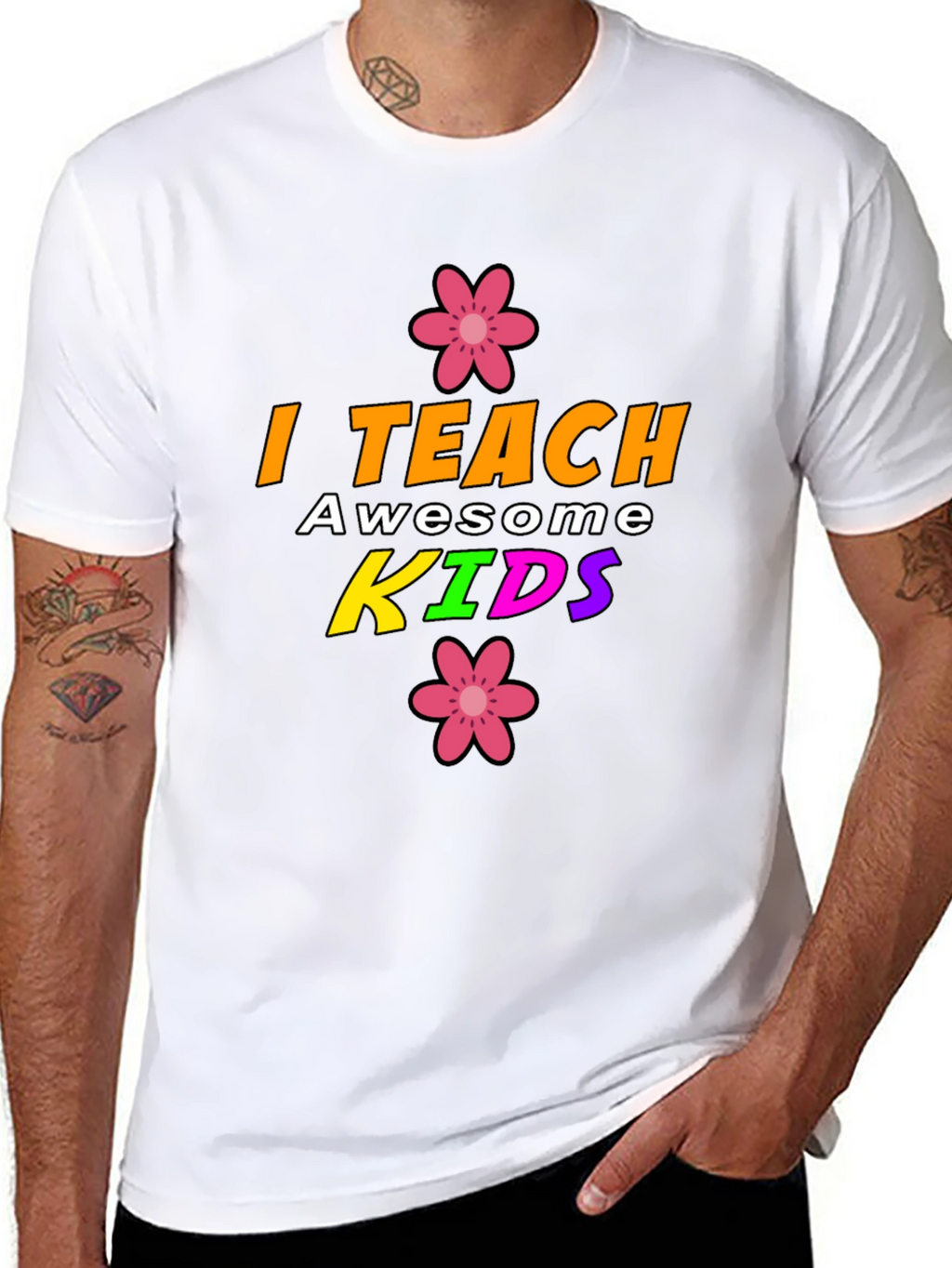 I Teach Awesome Kids Graphic T-Shirt