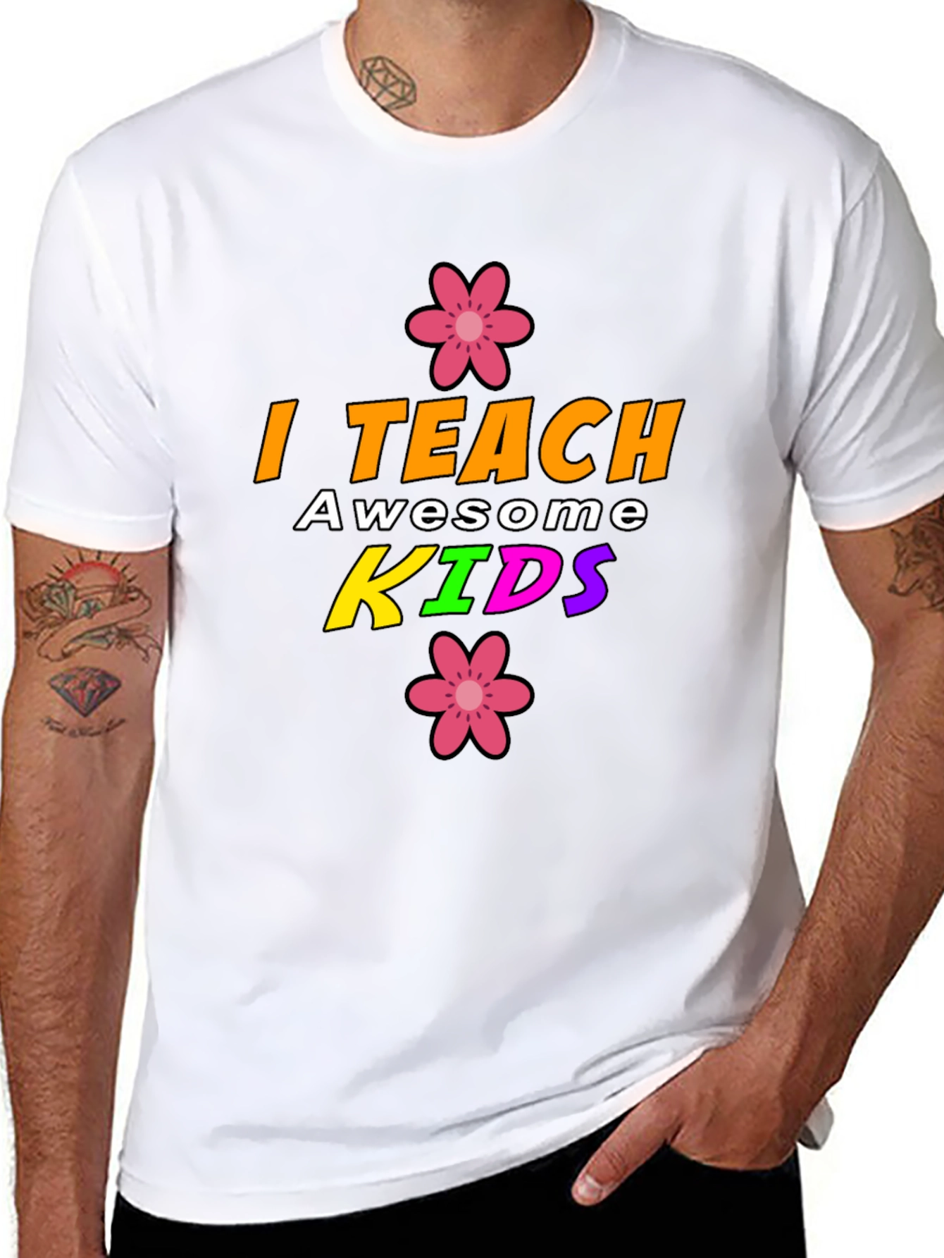 I Teach Awesome Kids Graphic T-Shirt