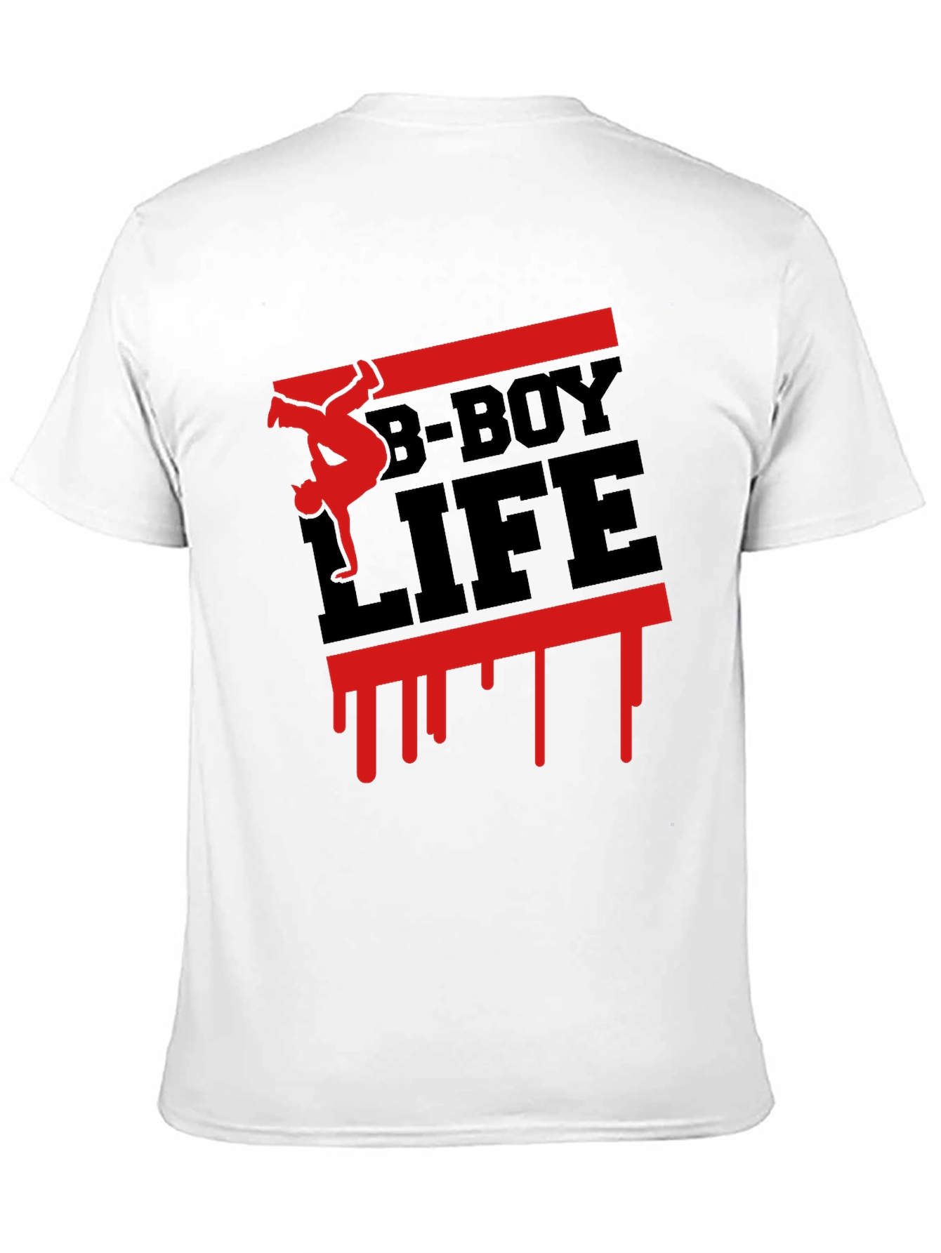 B-Boy Life Graphic Tee - Urban Streetwear Fashion