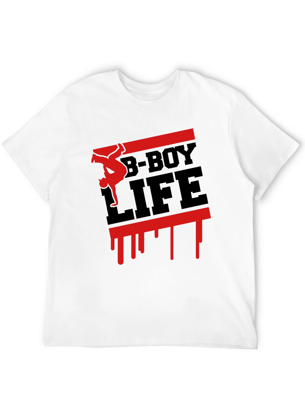 B-Boy Life Graphic Tee - Urban Streetwear Fashion