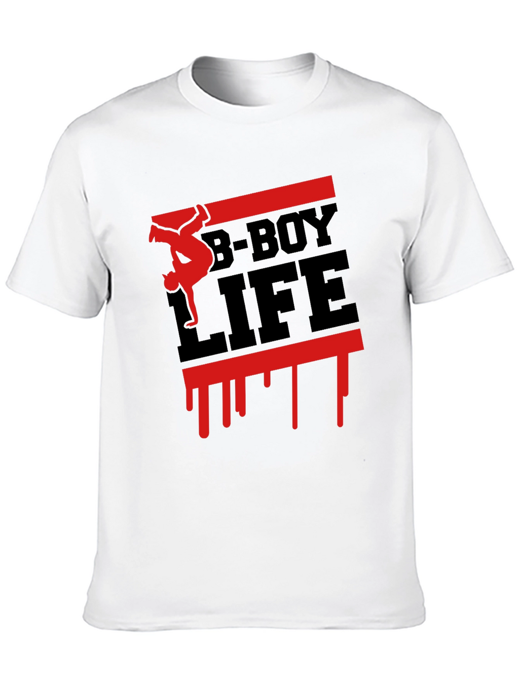 B-Boy Life Graphic Tee - Urban Streetwear Fashion