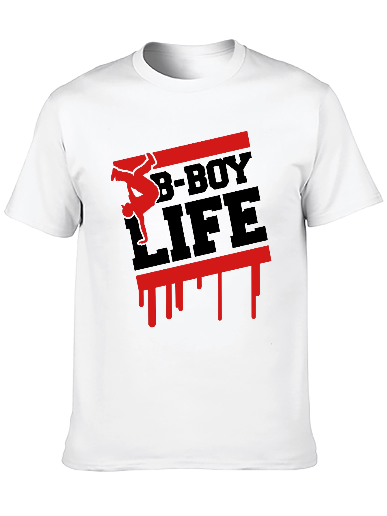 B-Boy Life Graphic Tee - Urban Streetwear Fashion